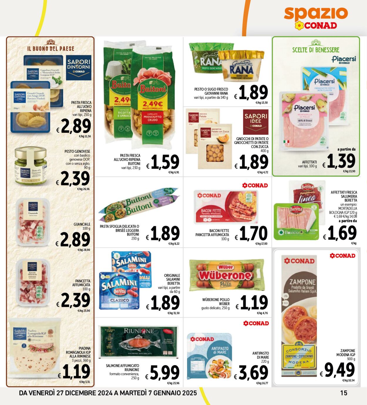 Volantino Conad 27.12.2024 - 07.01.2025