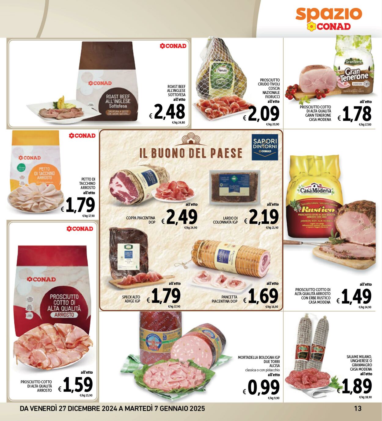 Volantino Conad 27.12.2024 - 07.01.2025