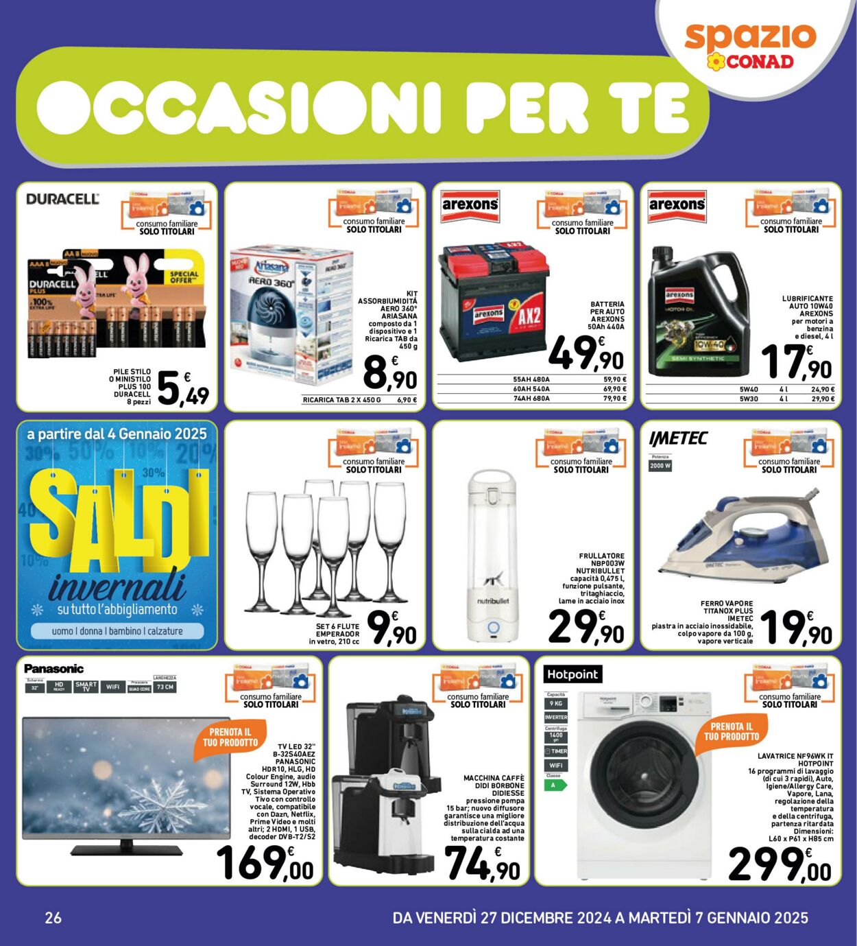 Volantino Conad 27.12.2024 - 07.01.2025