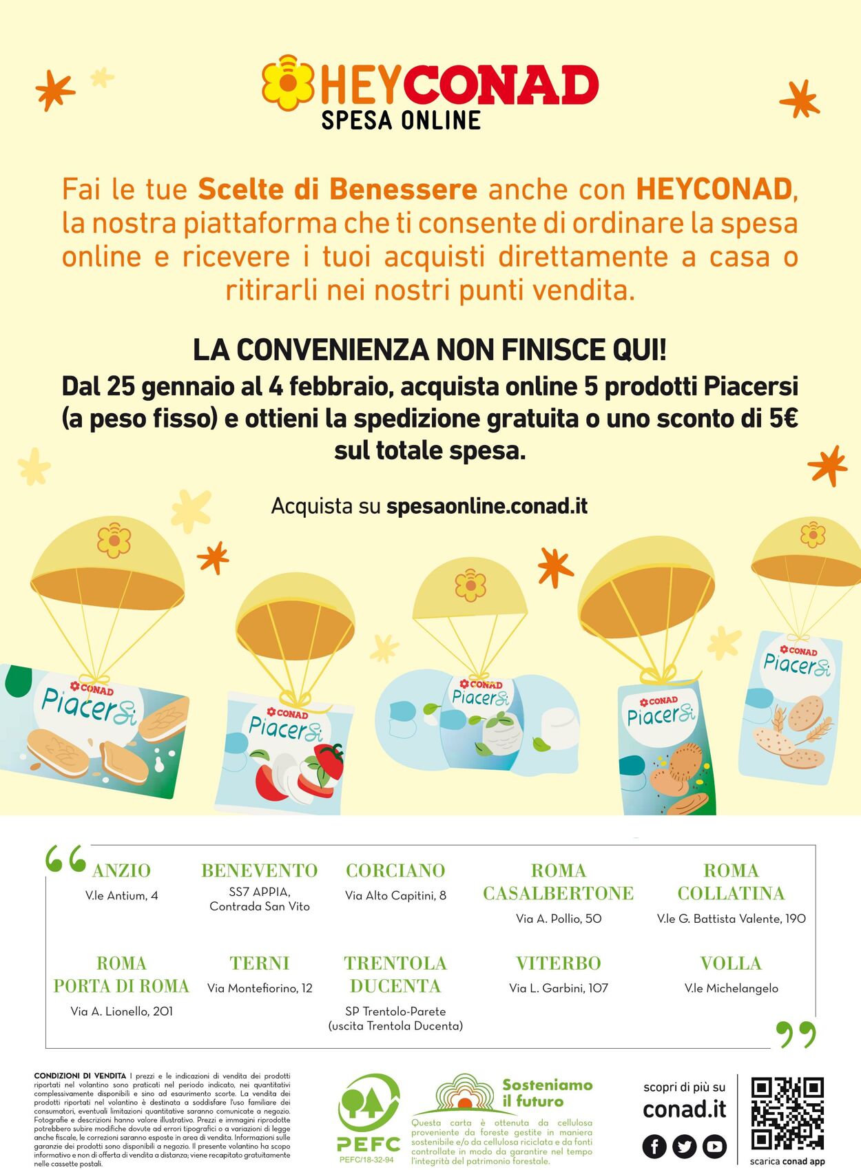 Volantino Conad 25.01.2024 - 18.02.2024