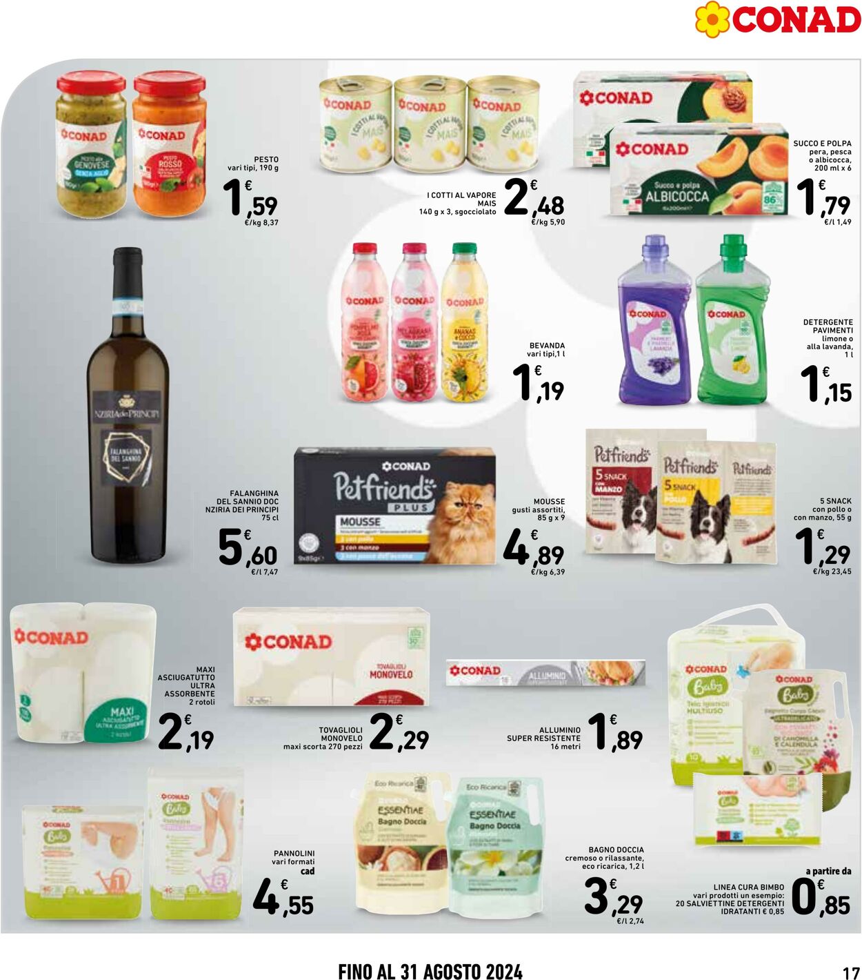 Volantino Conad 04.06.2024 - 17.06.2024