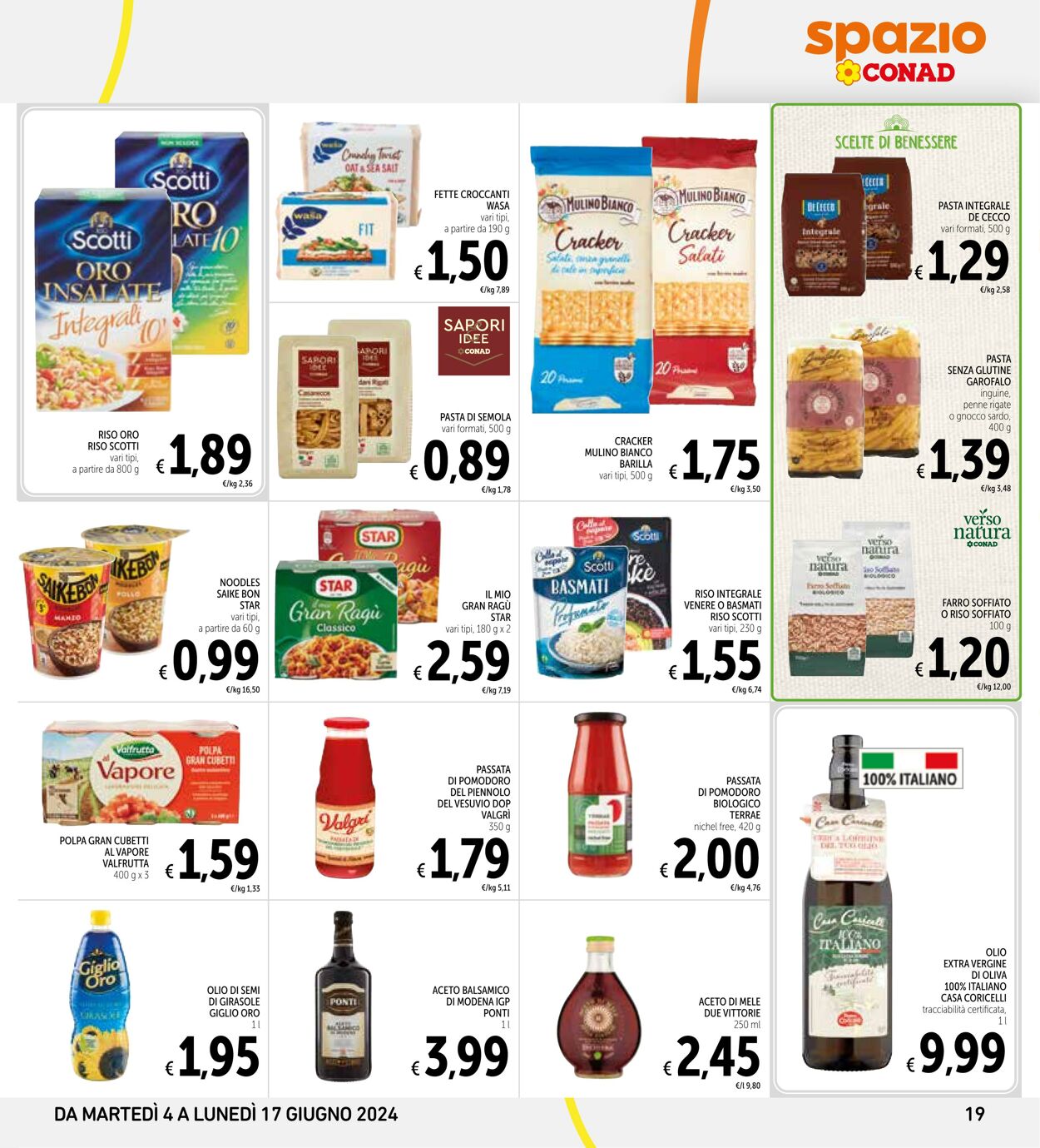 Volantino Conad 04.06.2024 - 17.06.2024