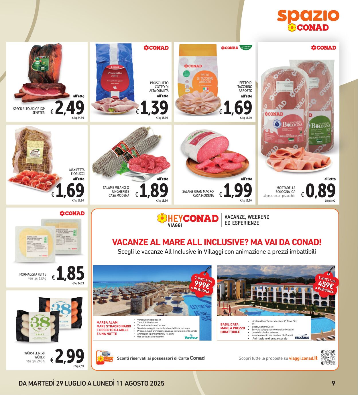 Volantino Conad 10.08.2025 - 10.08.2025