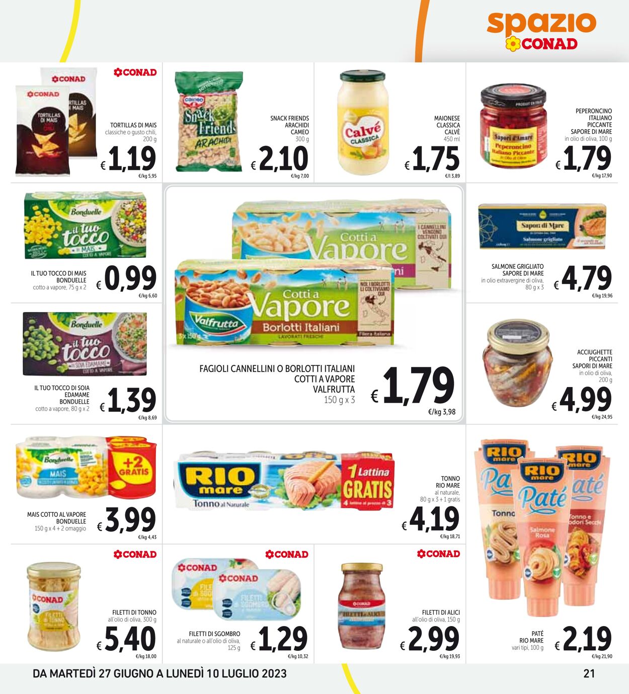 Volantino Conad 27.06.2023 - 10.07.2023