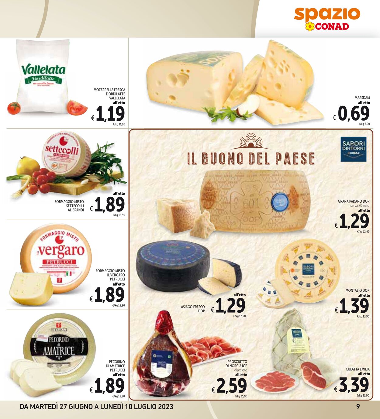 Volantino Conad 27.06.2023 - 10.07.2023