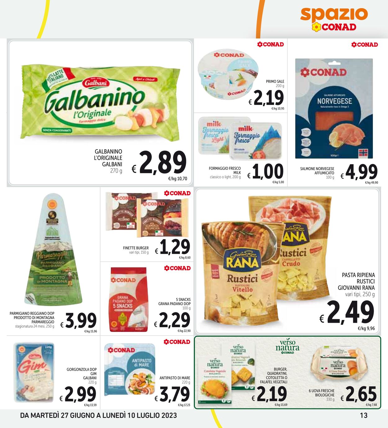 Volantino Conad 27.06.2023 - 10.07.2023