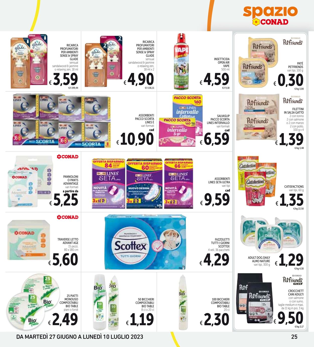 Volantino Conad 27.06.2023 - 10.07.2023