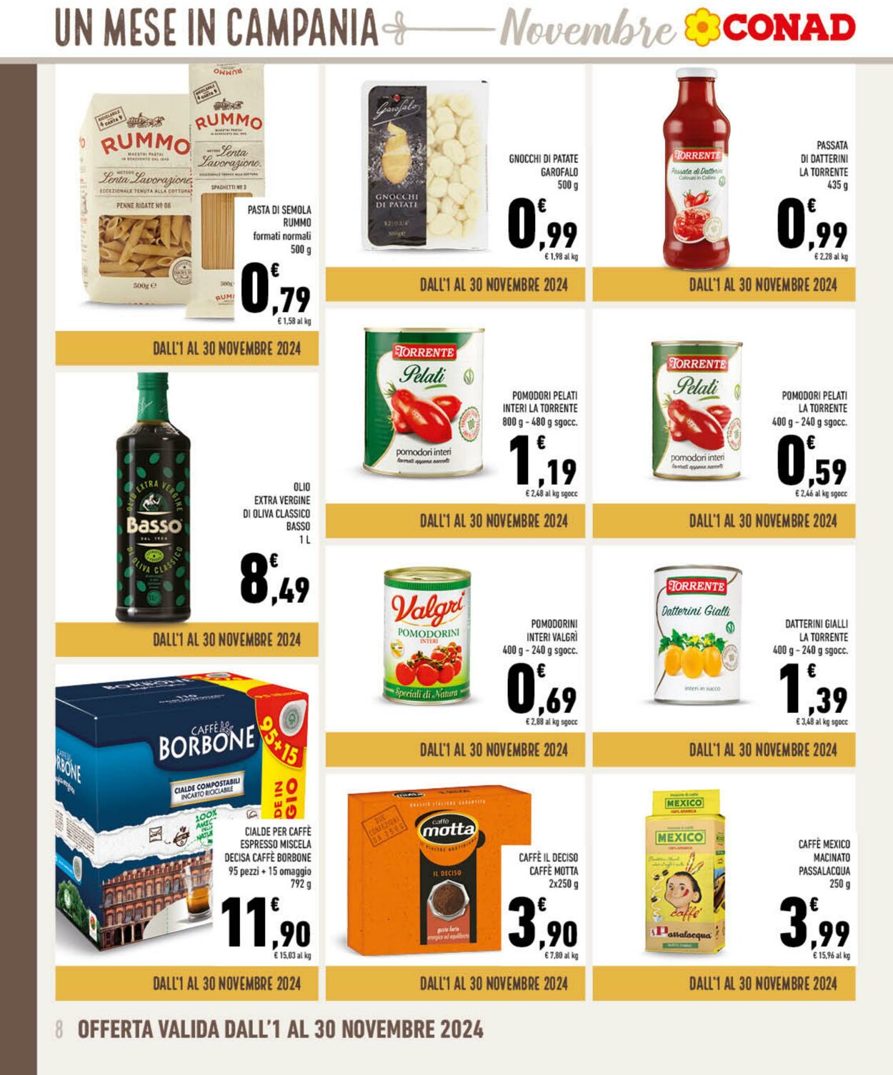 Volantino Conad 01.11.2024 - 30.11.2024