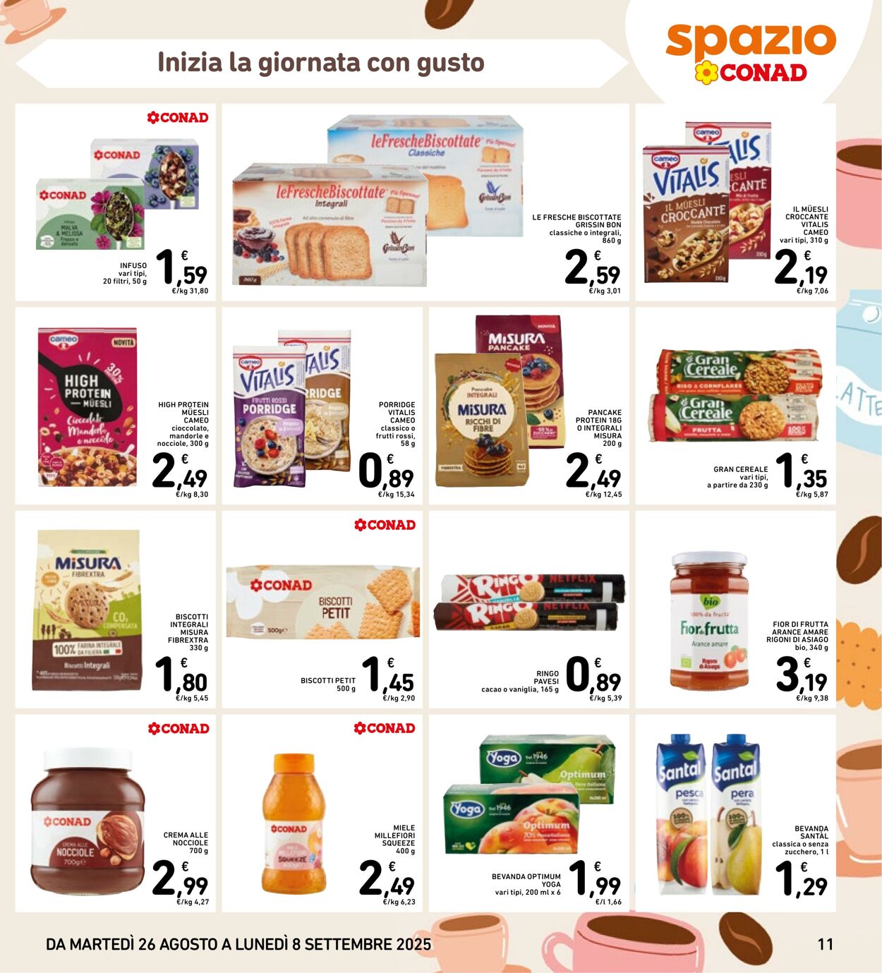 Volantino Conad 26.08.2025 - 26.08.2025