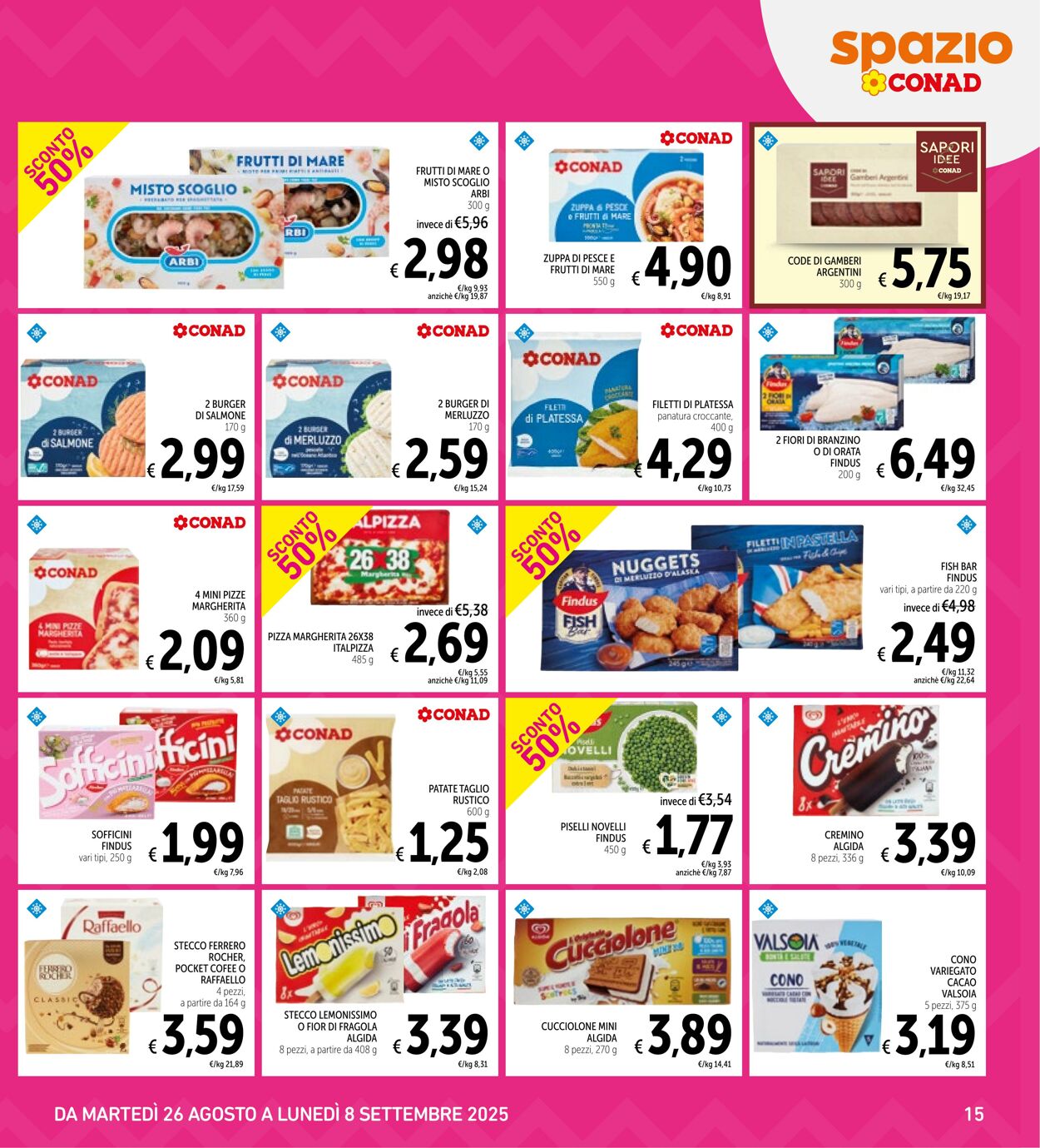 Volantino Conad 26.08.2025 - 26.08.2025