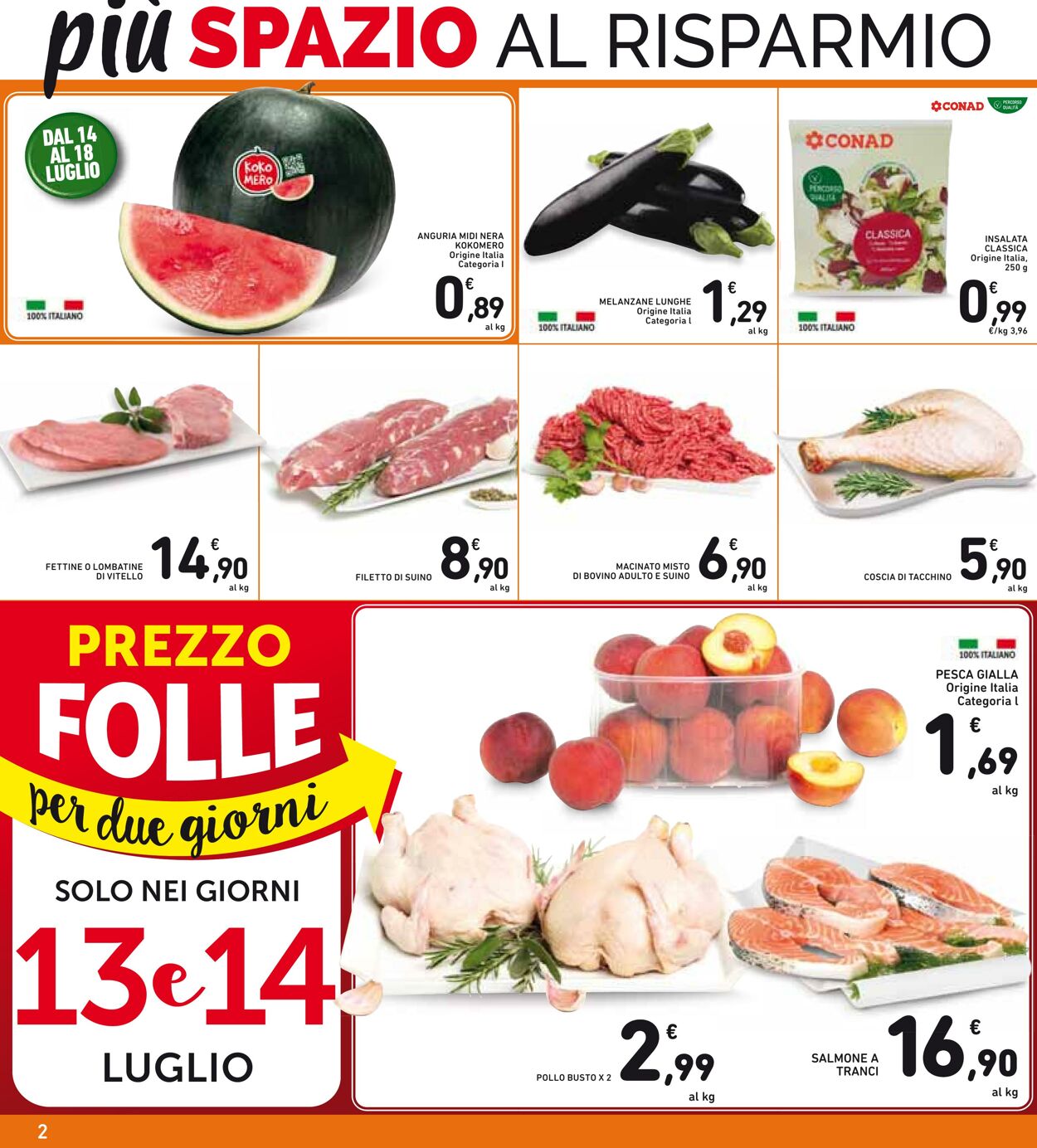 Volantino Conad 04.07.2023 - 17.07.2023