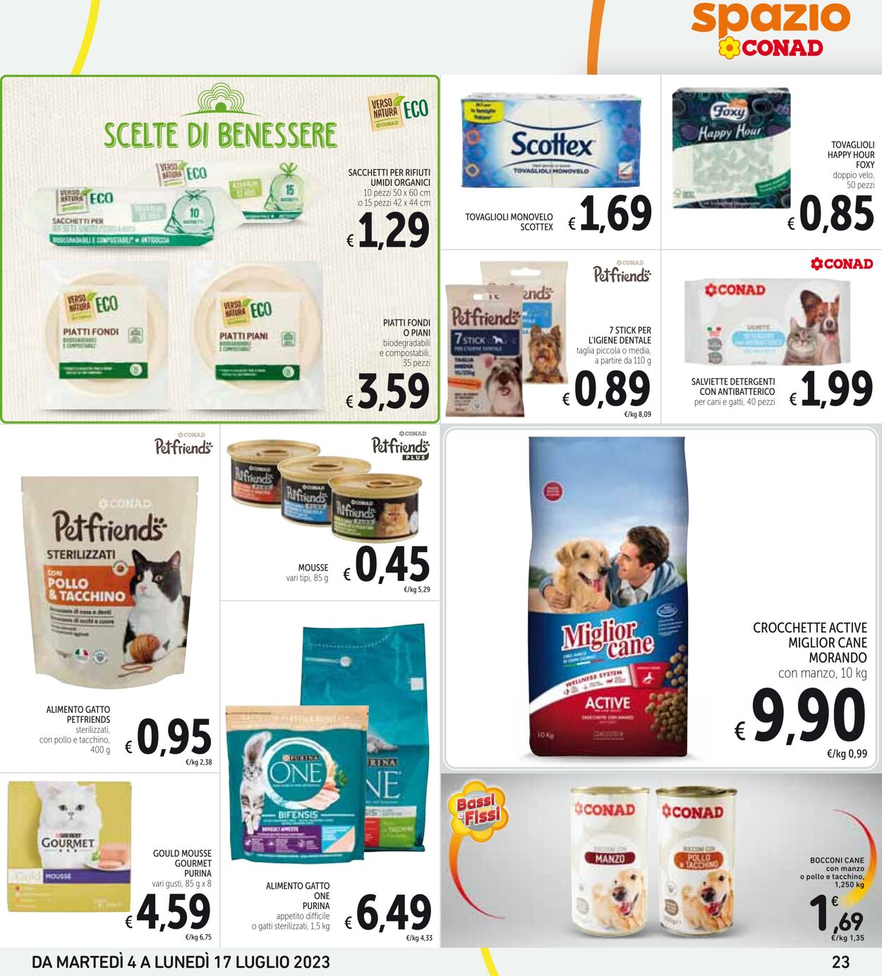 Volantino Conad 04.07.2023 - 17.07.2023