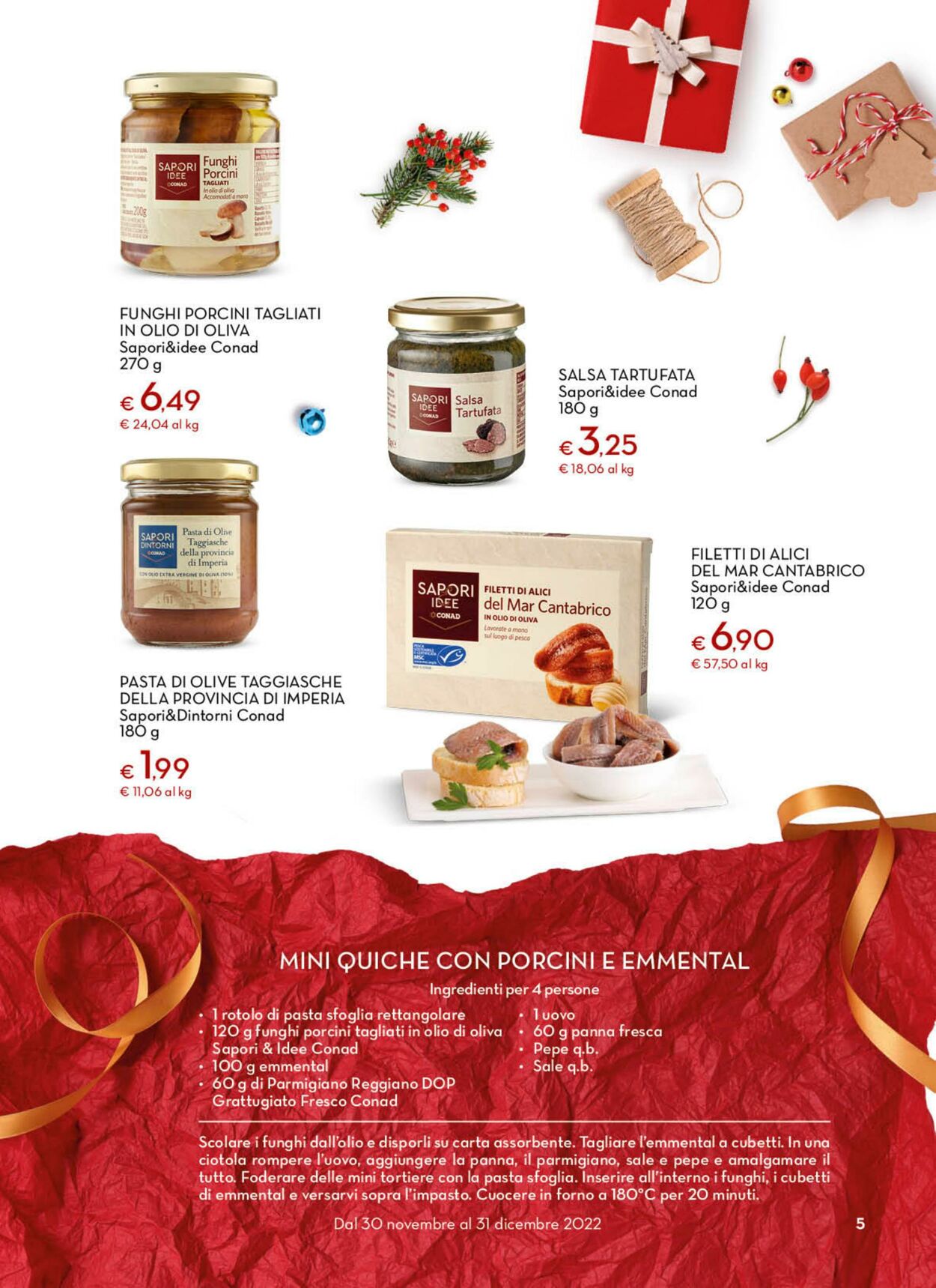 Volantino Conad 30.11.2022 - 31.12.2022