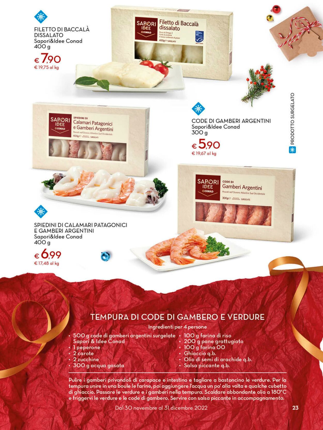 Volantino Conad 30.11.2022 - 31.12.2022