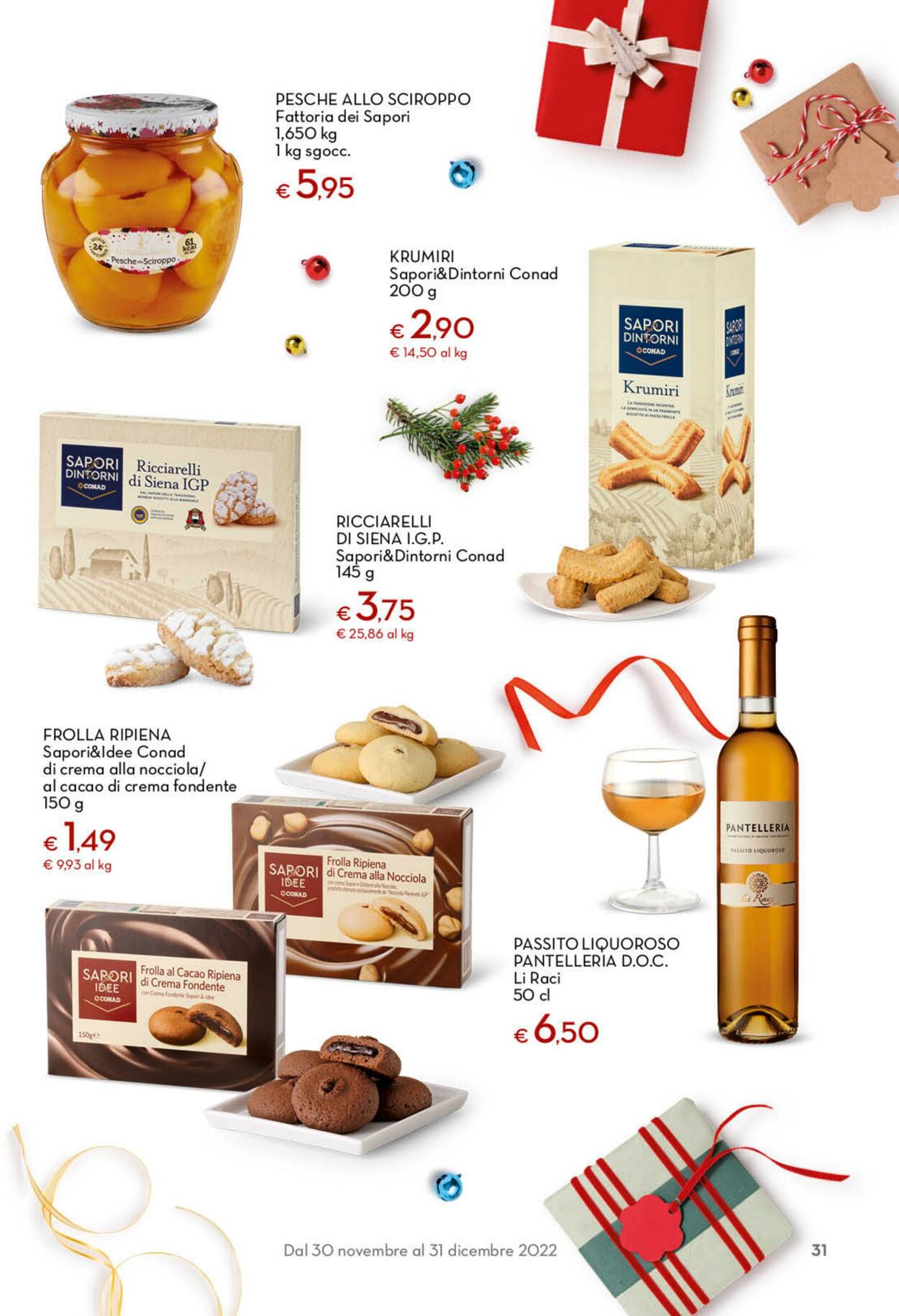 Volantino Conad 30.11.2022 - 31.12.2022