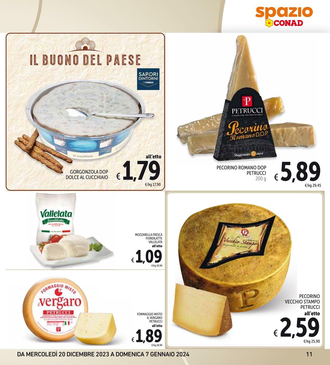 Volantino Conad 20.12.2023 - 07.01.2024