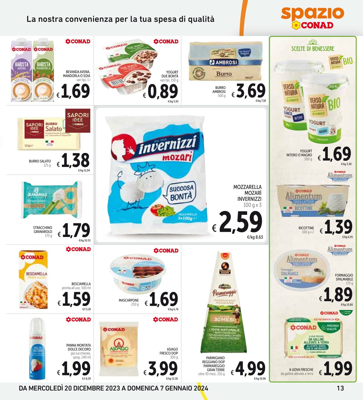 Volantino Conad 20.12.2023 - 07.01.2024