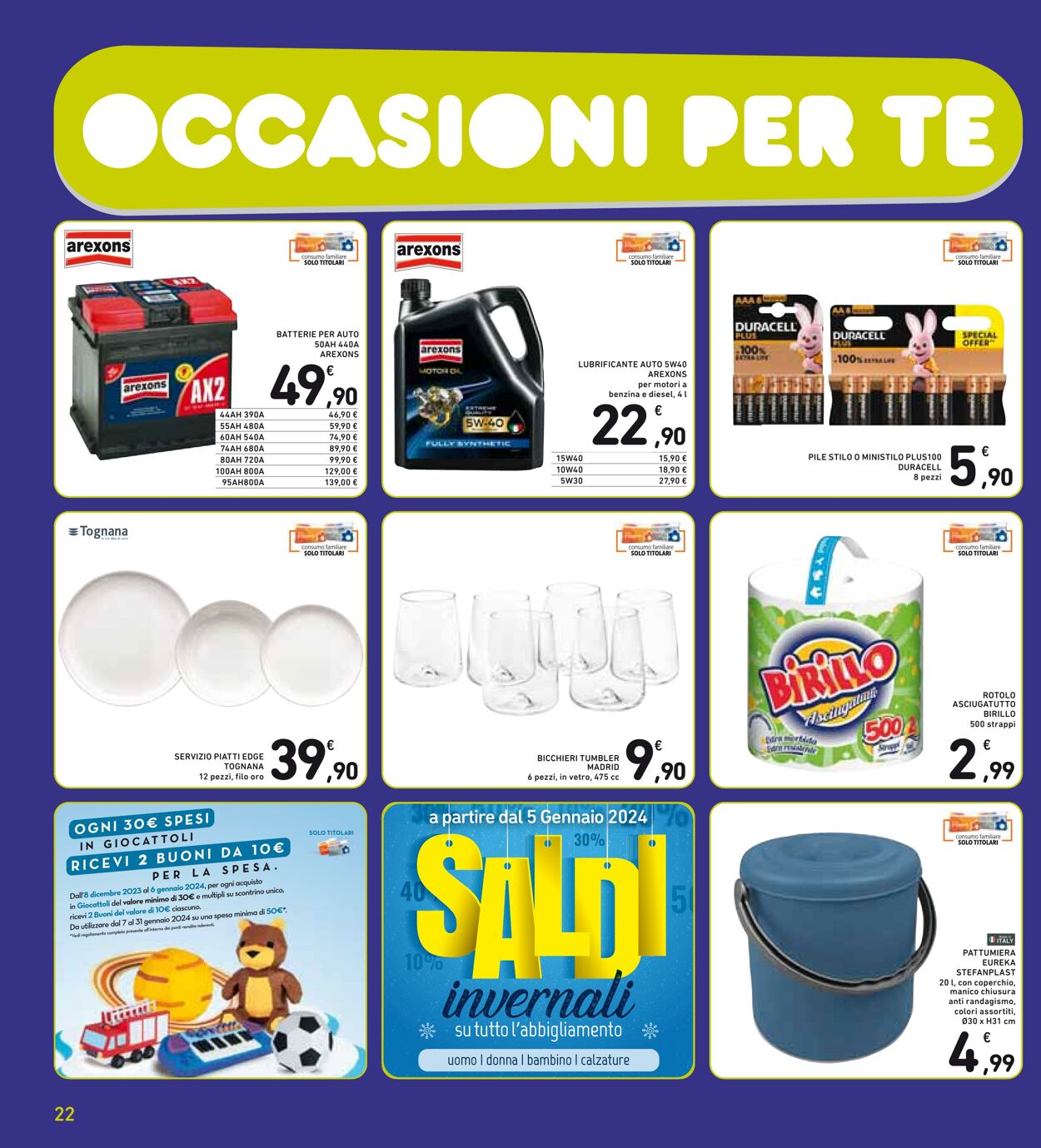 Volantino Conad 20.12.2023 - 07.01.2024