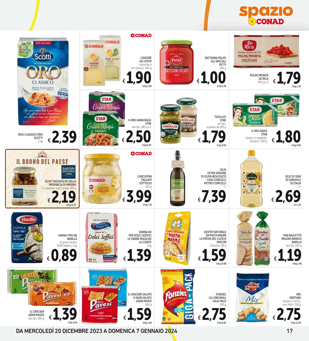 Volantino Conad 20.12.2023 - 07.01.2024