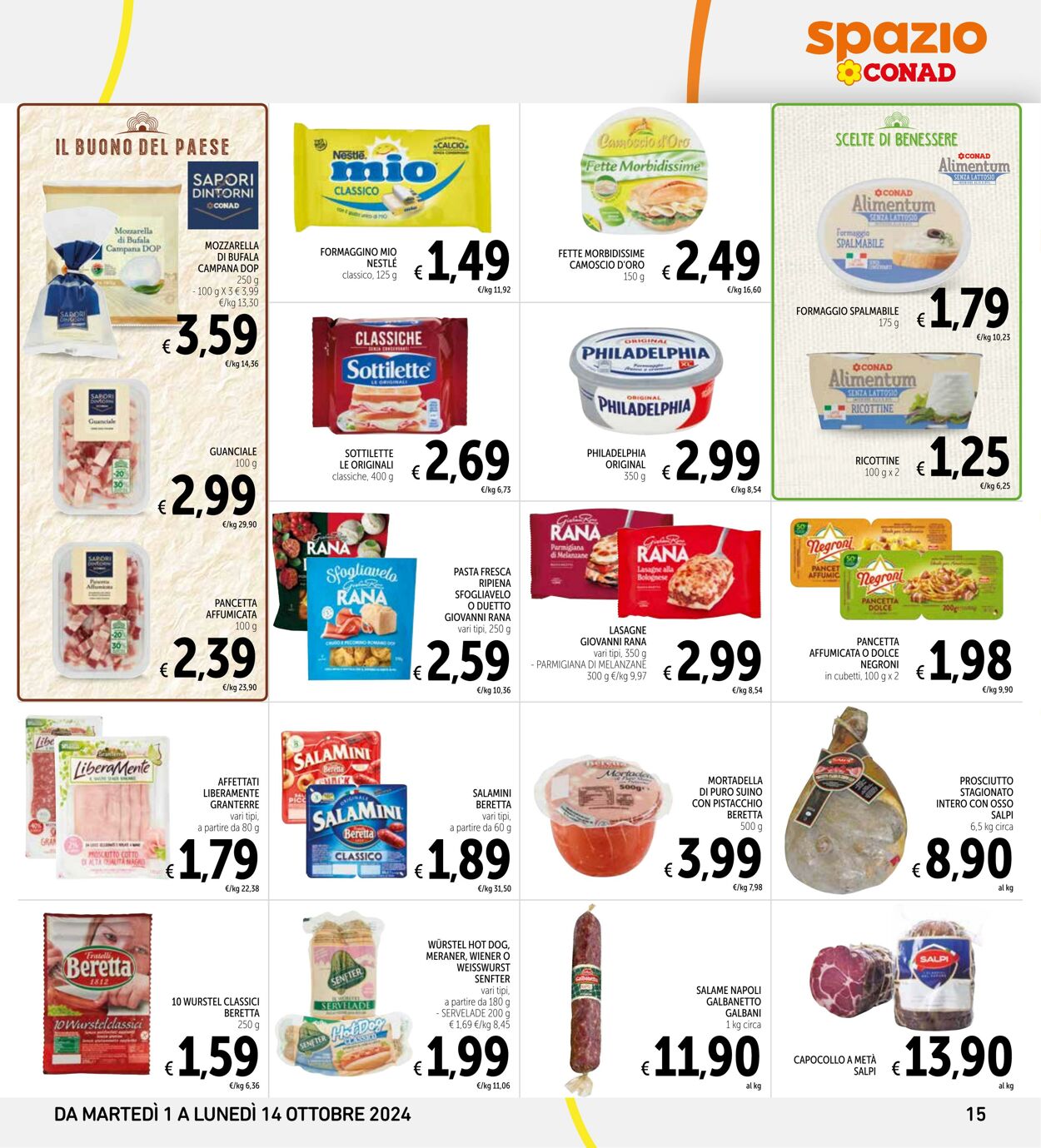 Volantino Conad 01.10.2024 - 14.10.2024