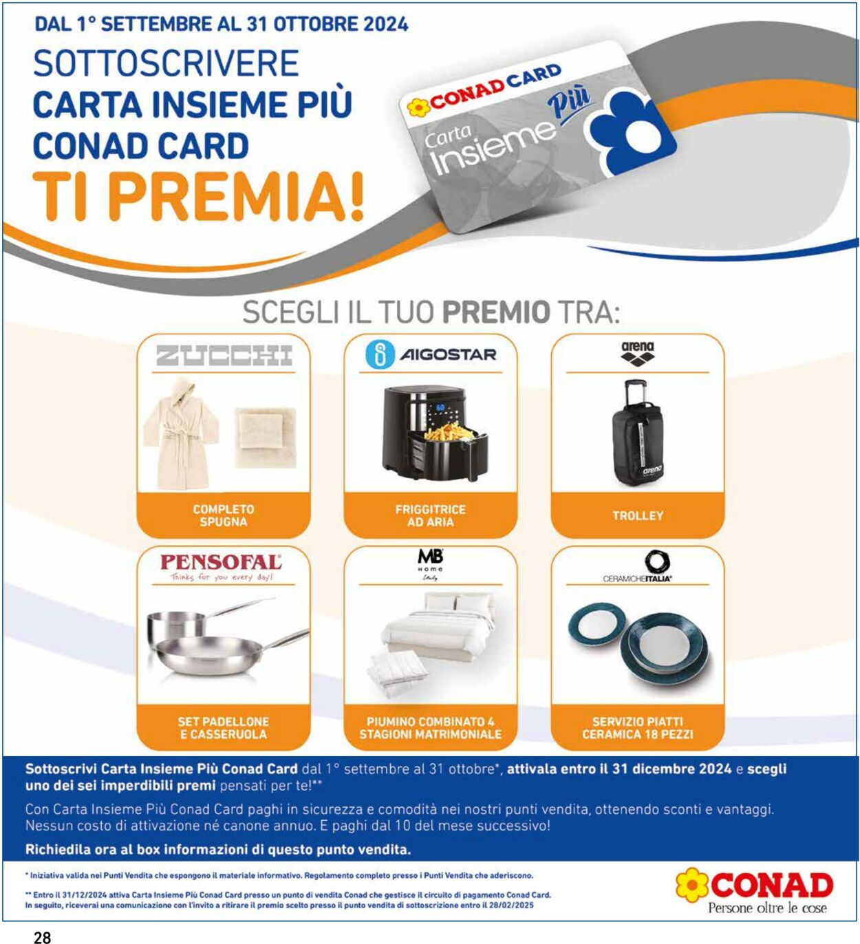 Volantino Conad 01.10.2024 - 14.10.2024