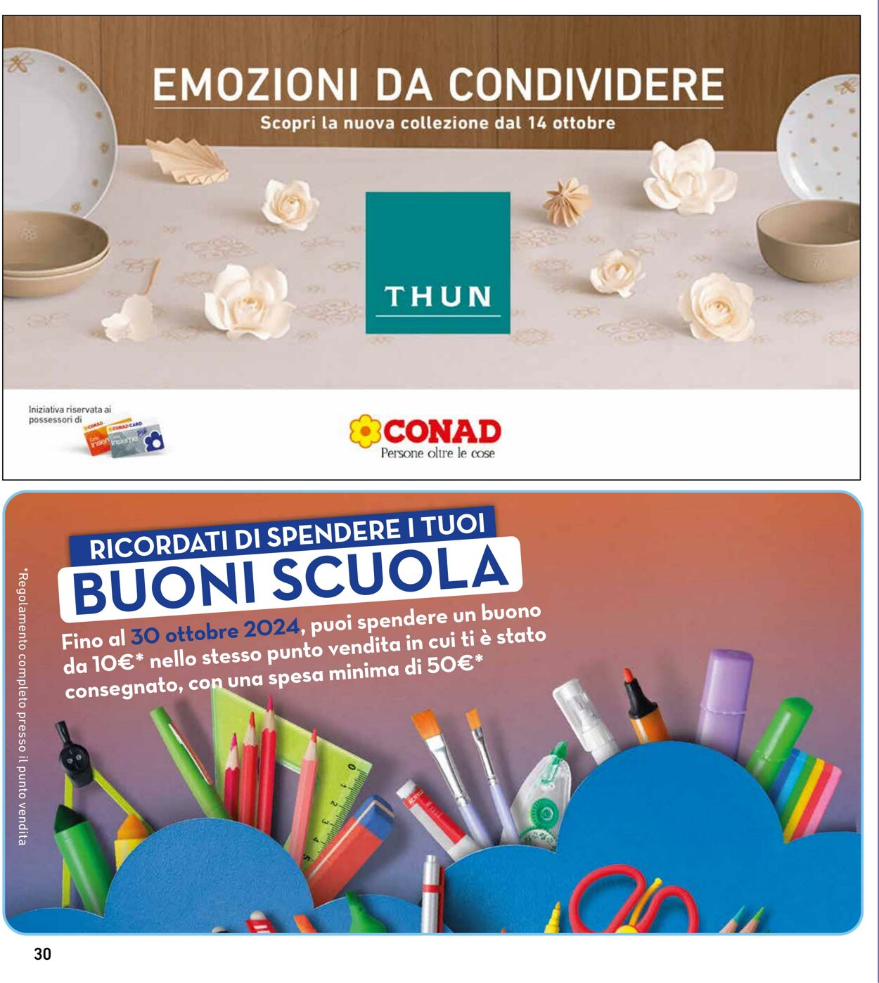 Volantino Conad 01.10.2024 - 14.10.2024