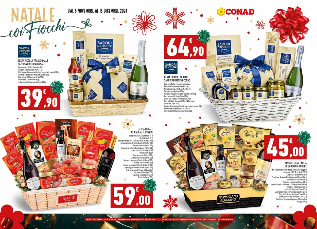 Volantino Conad 06.11.2024 - 15.12.2024