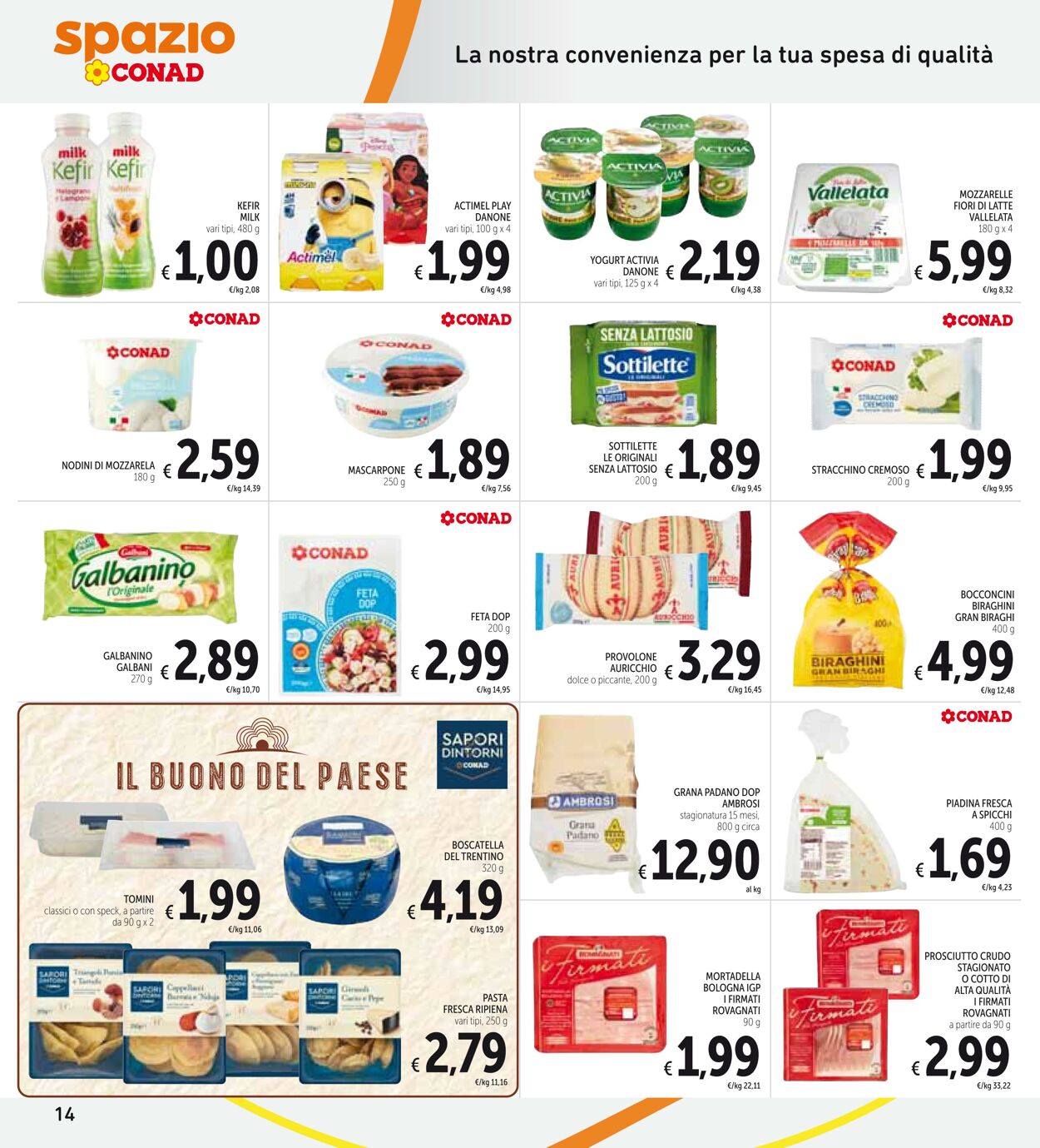 Volantino Conad 25.07.2023 - 07.08.2023