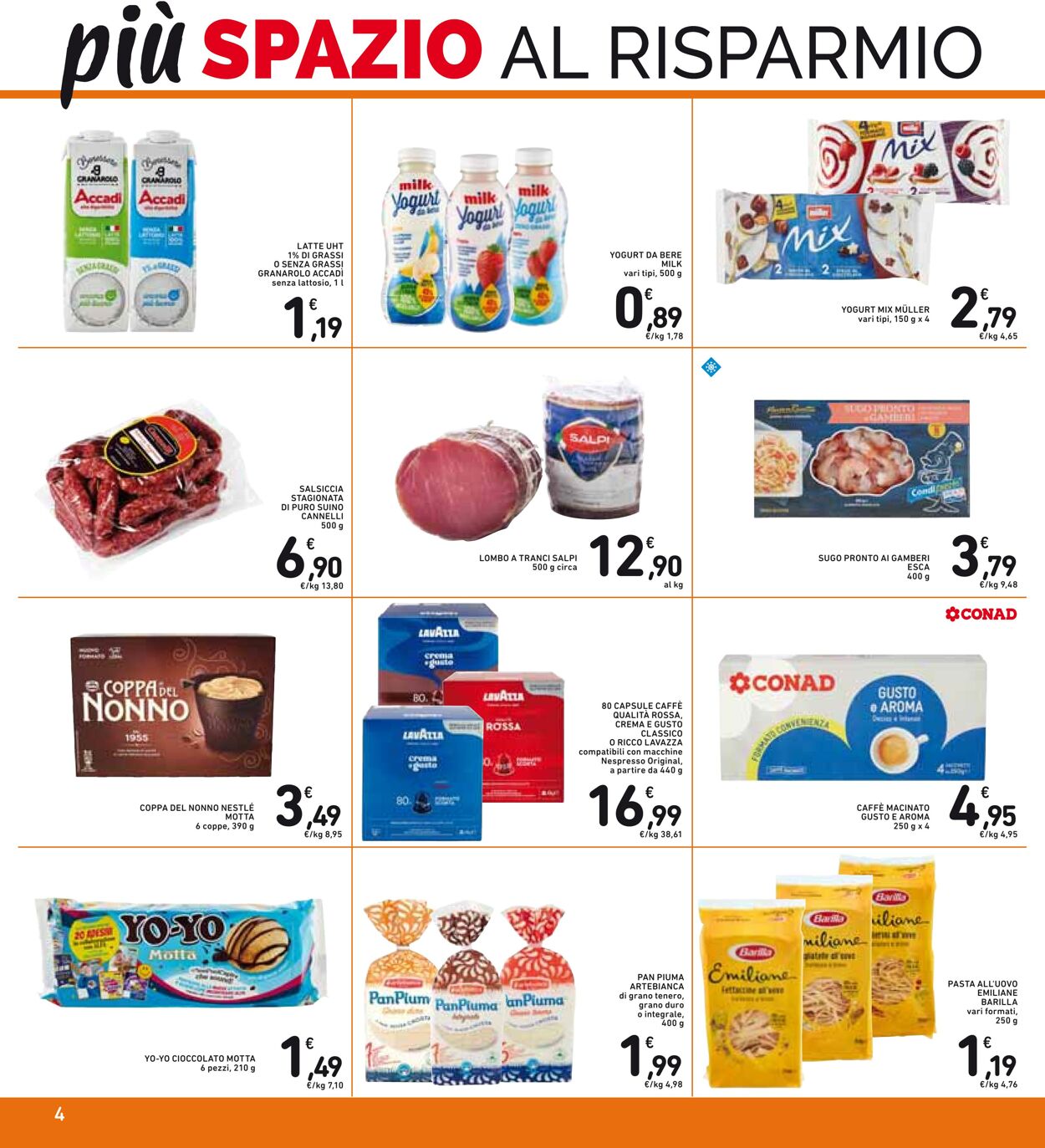 Volantino Conad 25.07.2023 - 07.08.2023