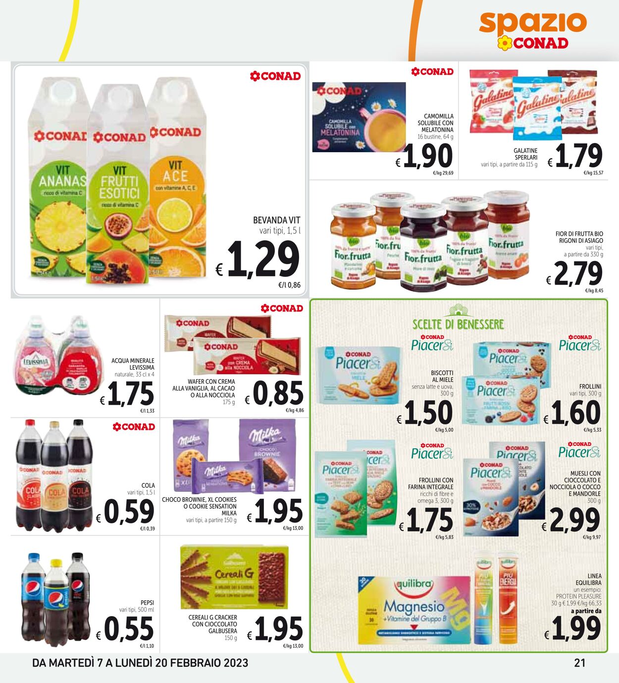 Volantino Conad 07.02.2023 - 20.02.2023