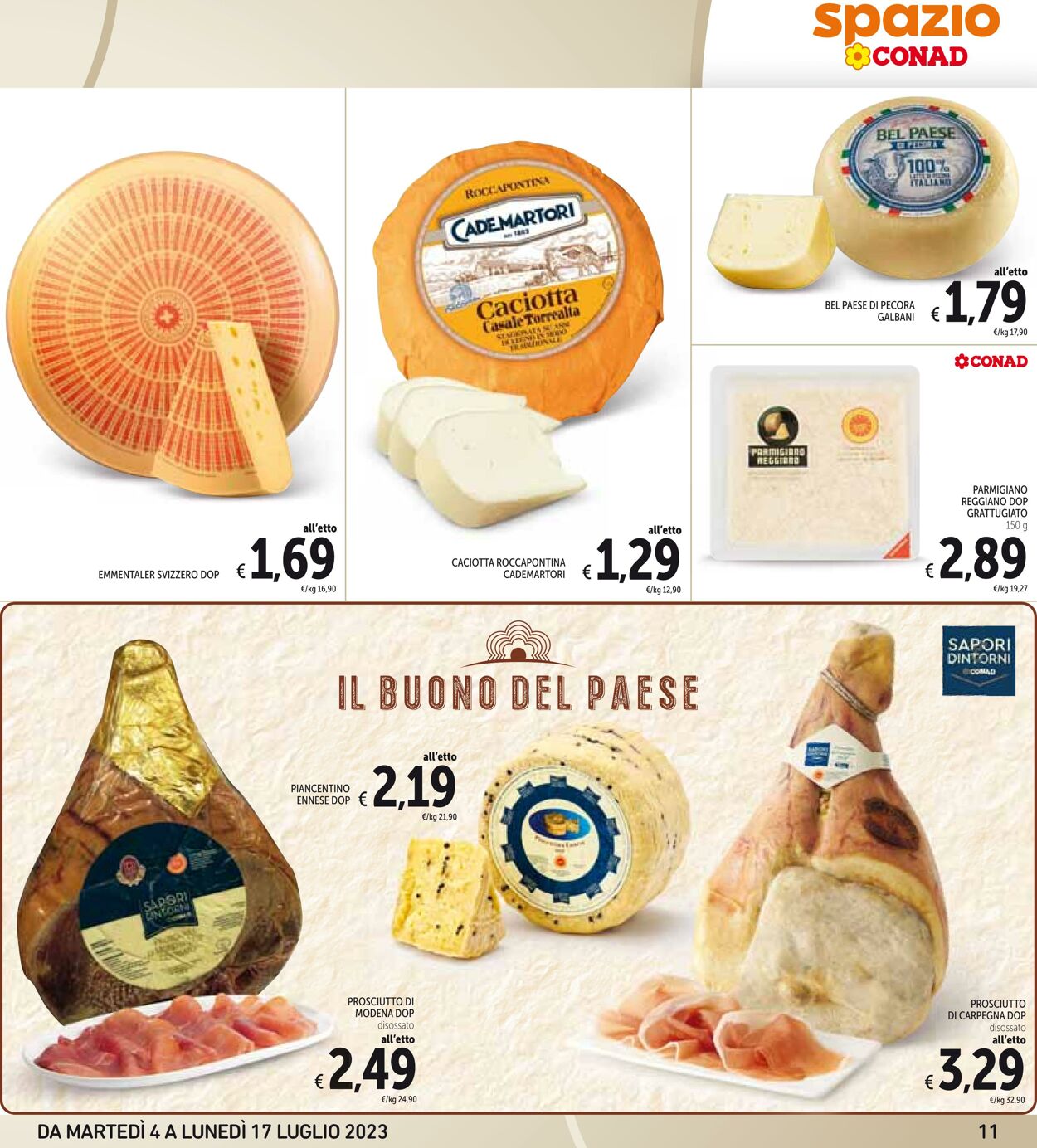 Volantino Conad 04.06.2023 - 17.07.2023