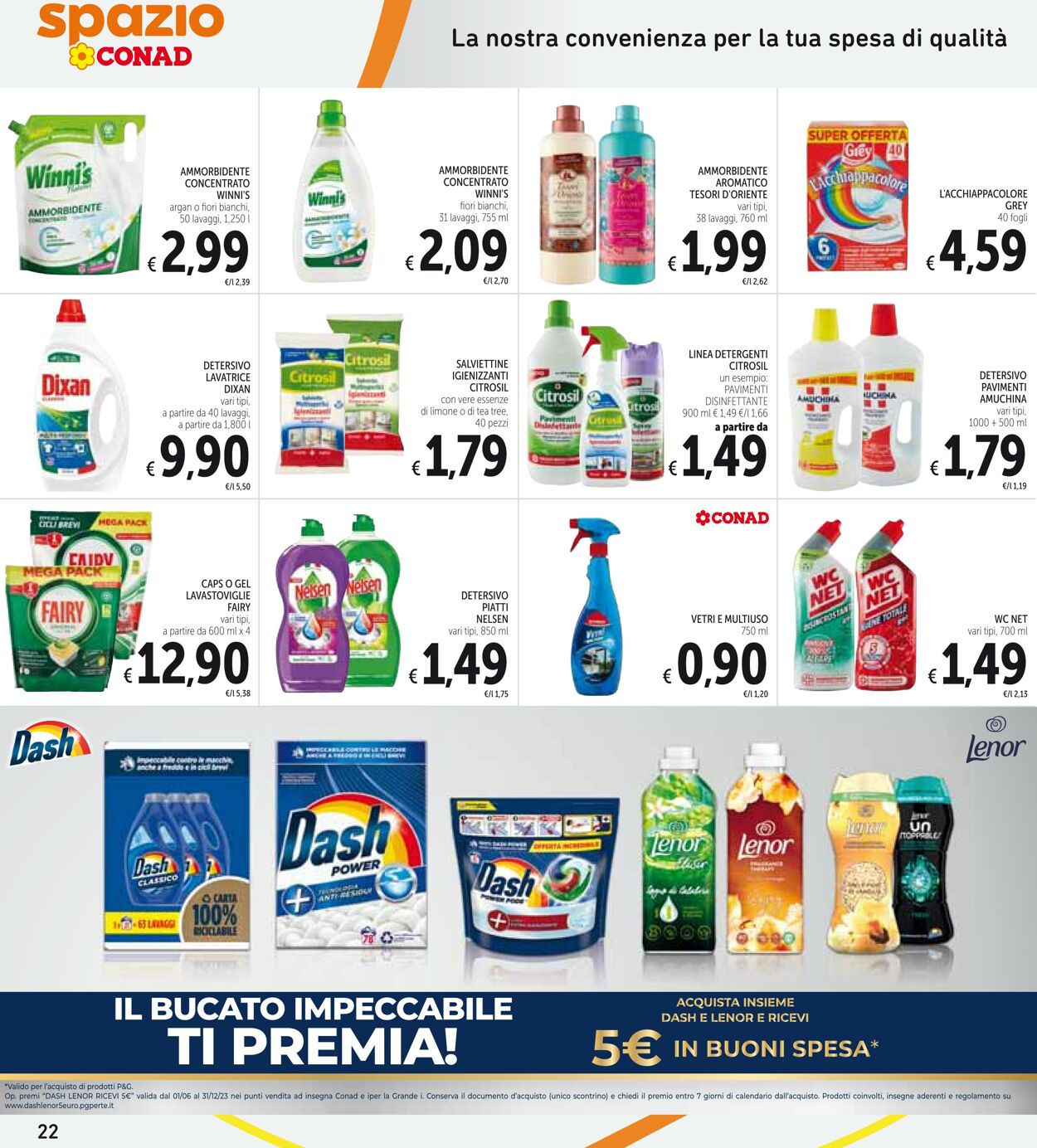 Volantino Conad 04.06.2023 - 17.07.2023