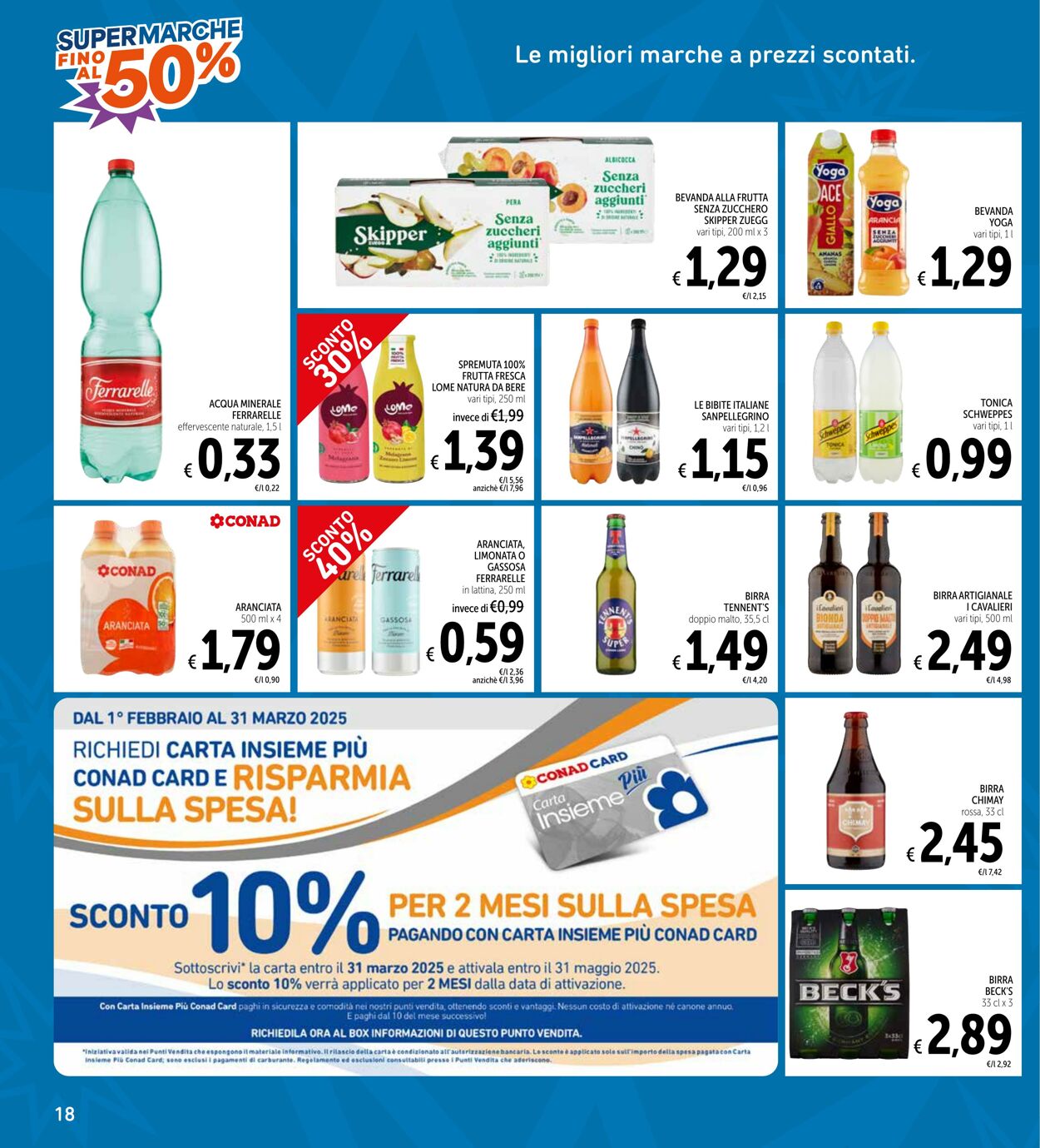 Volantino Conad 10.02.2025 - 20.02.2025