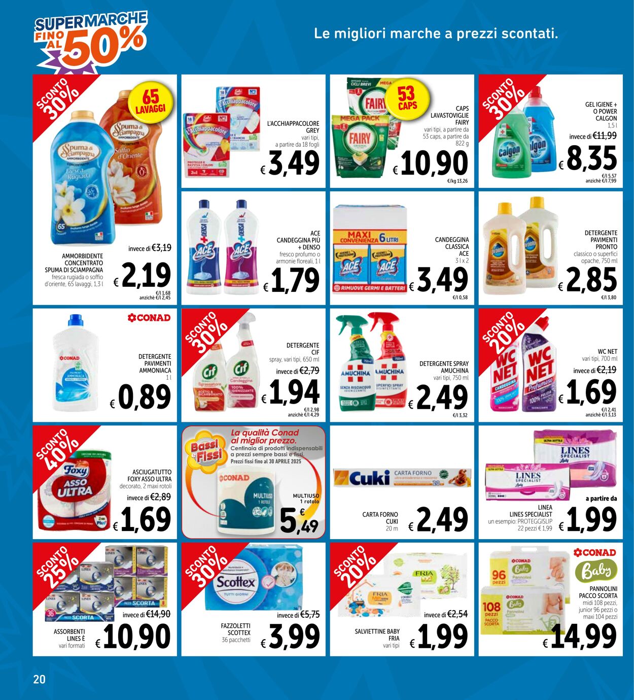 Volantino Conad 10.02.2025 - 20.02.2025