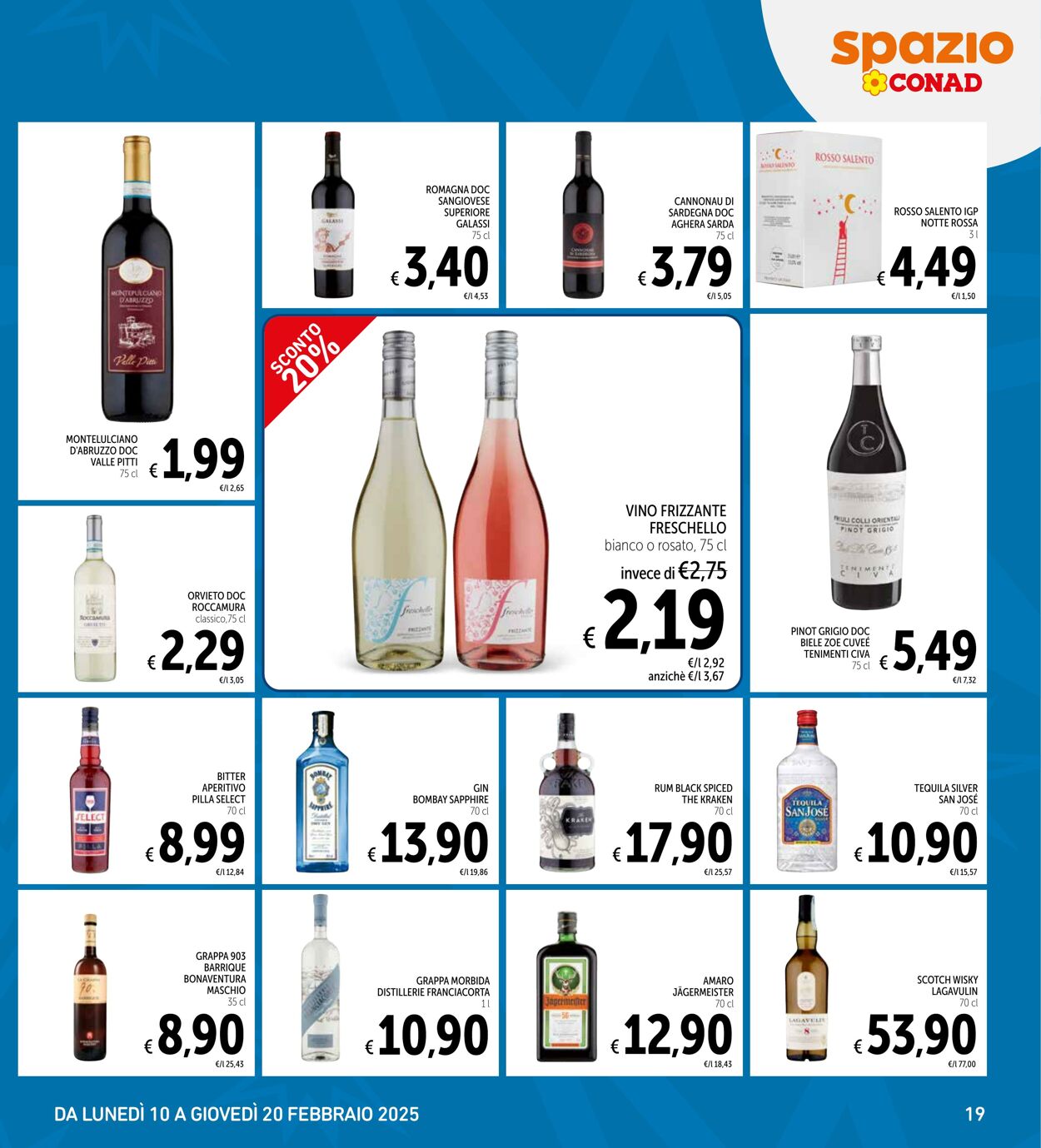 Volantino Conad 10.02.2025 - 20.02.2025