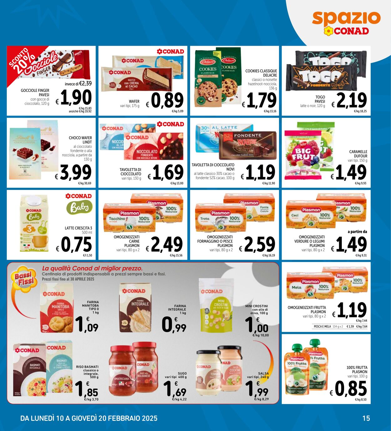 Volantino Conad 10.02.2025 - 20.02.2025