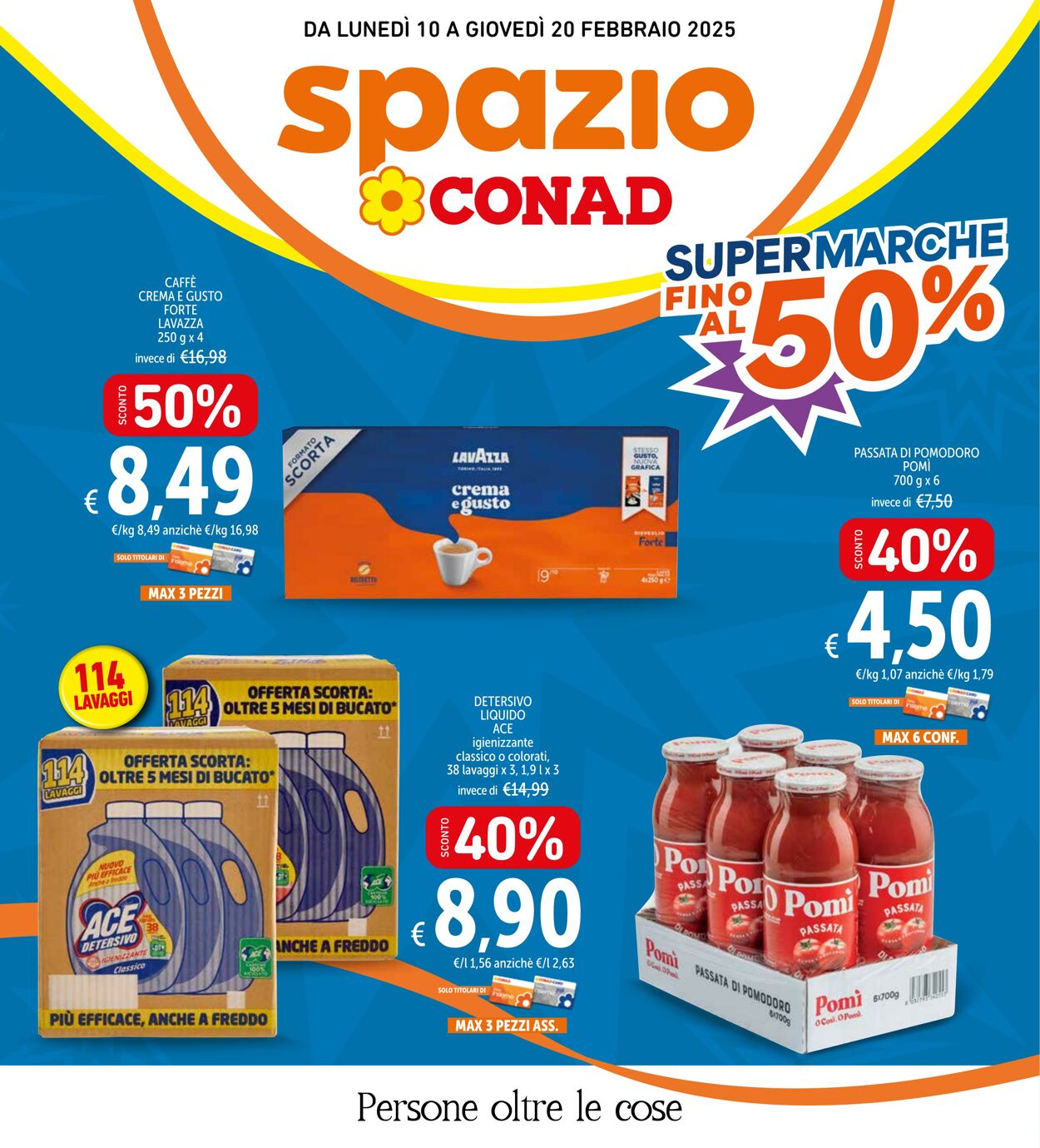 Volantino Conad 10.02.2025 - 20.02.2025