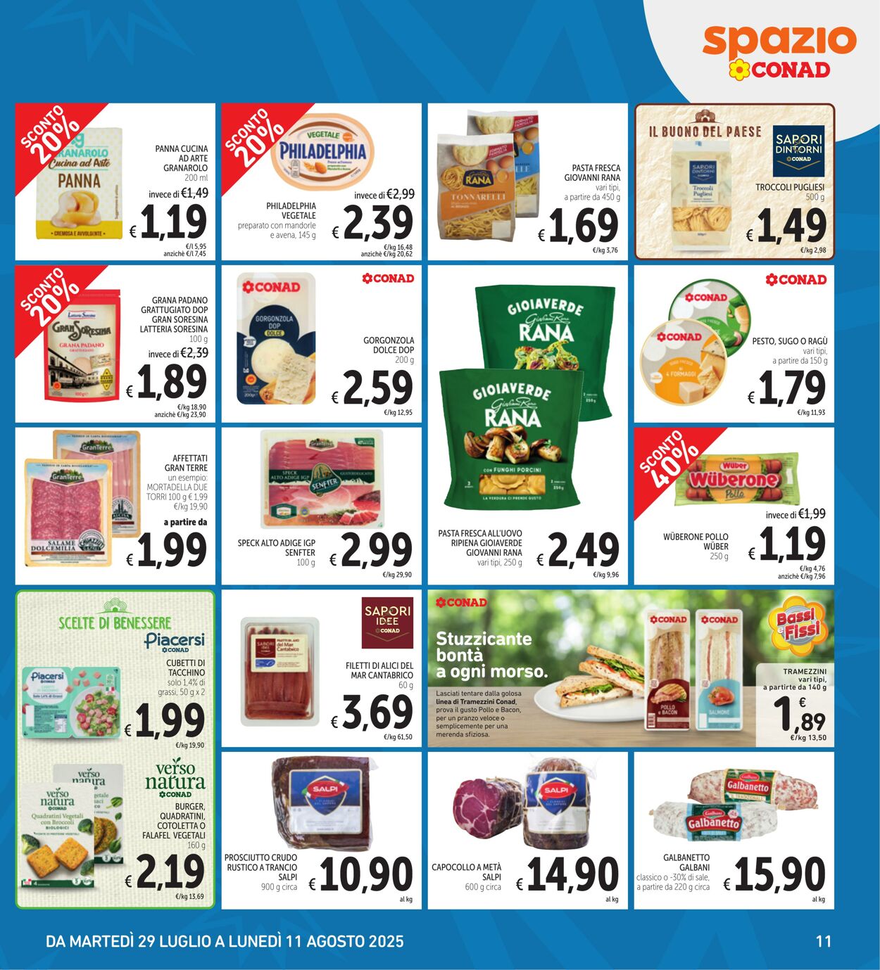 Volantino Conad 06.08.2025 - 06.08.2025