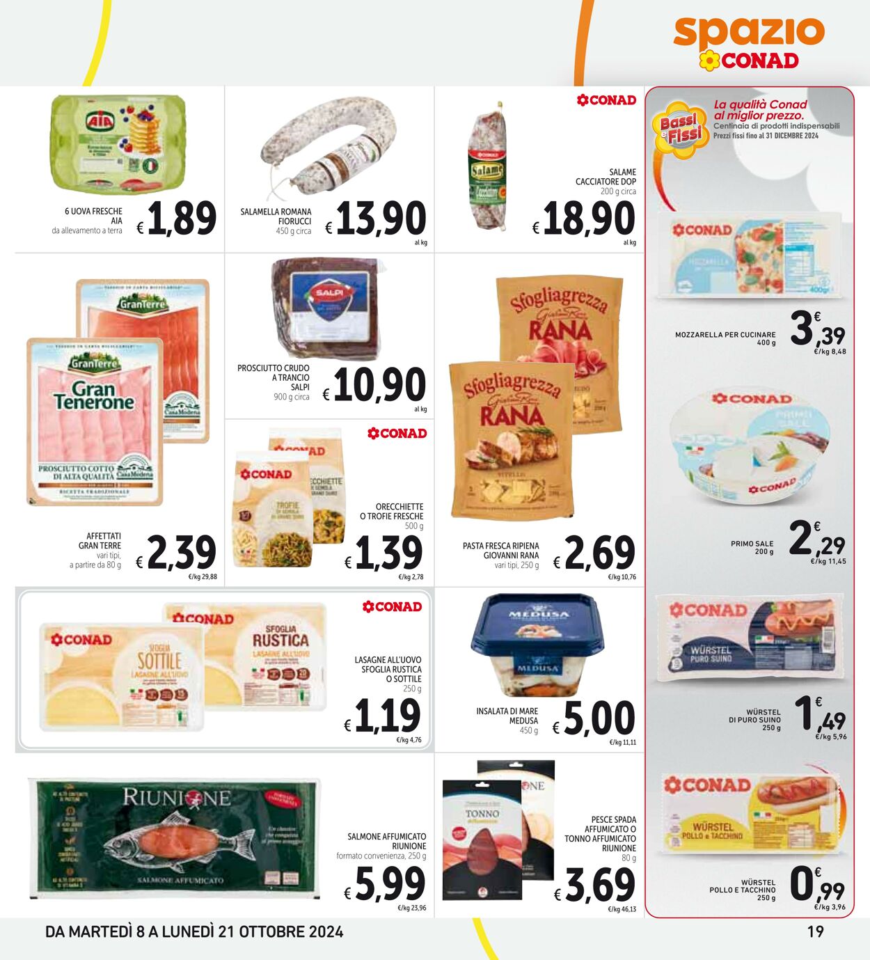 Volantino Conad 08.10.2024 - 21.10.2024