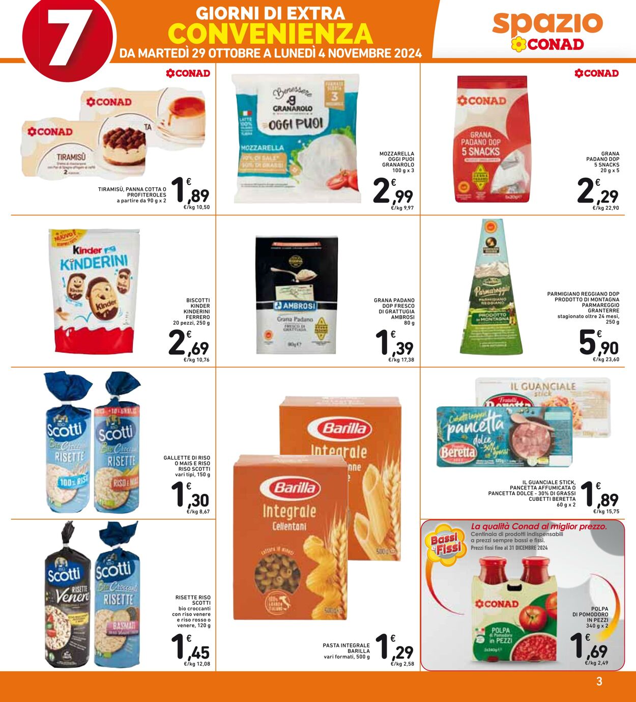 Volantino Conad 29.10.2024 - 04.11.2024