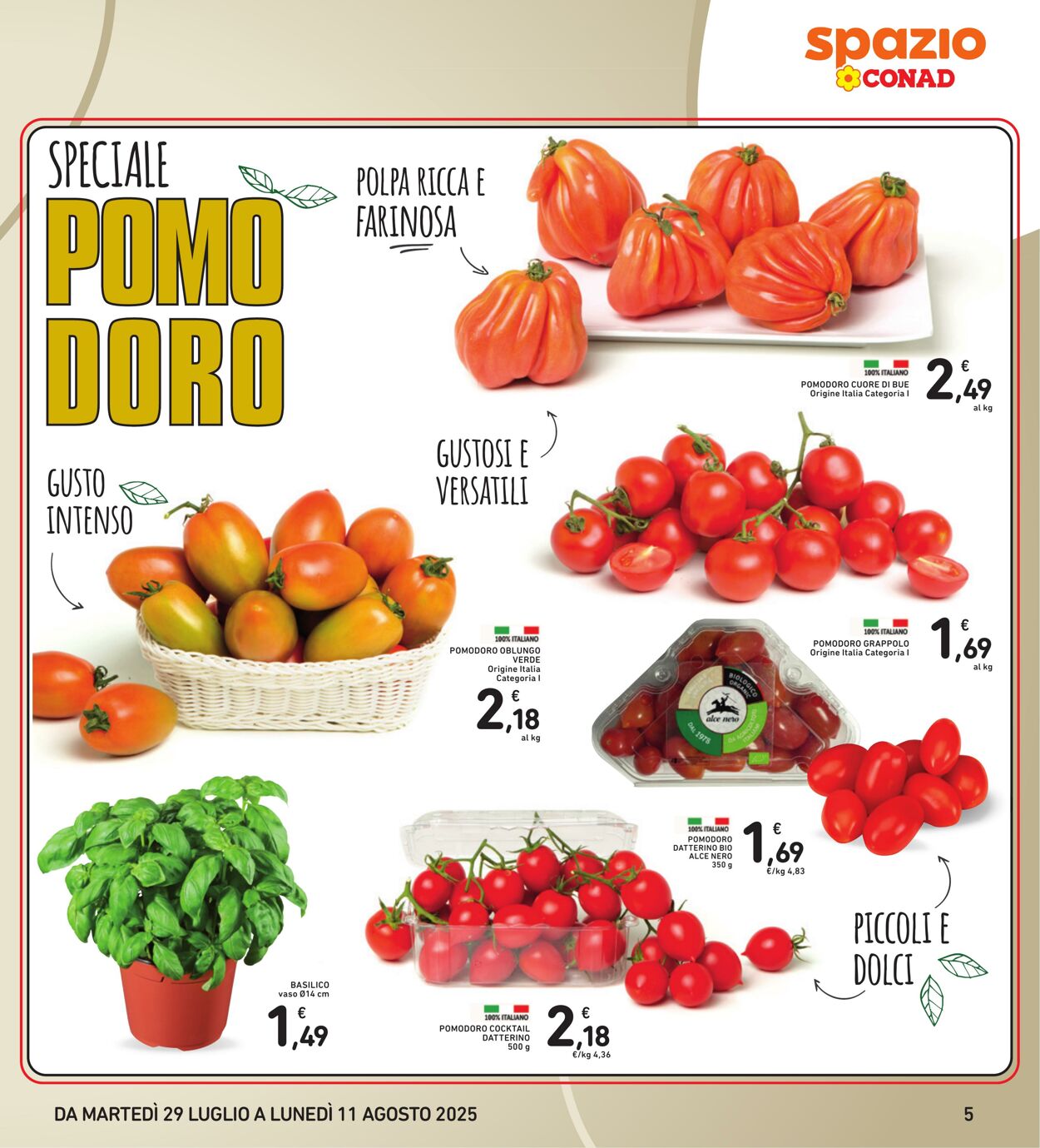 Volantino Conad 07.08.2025 - 07.08.2025