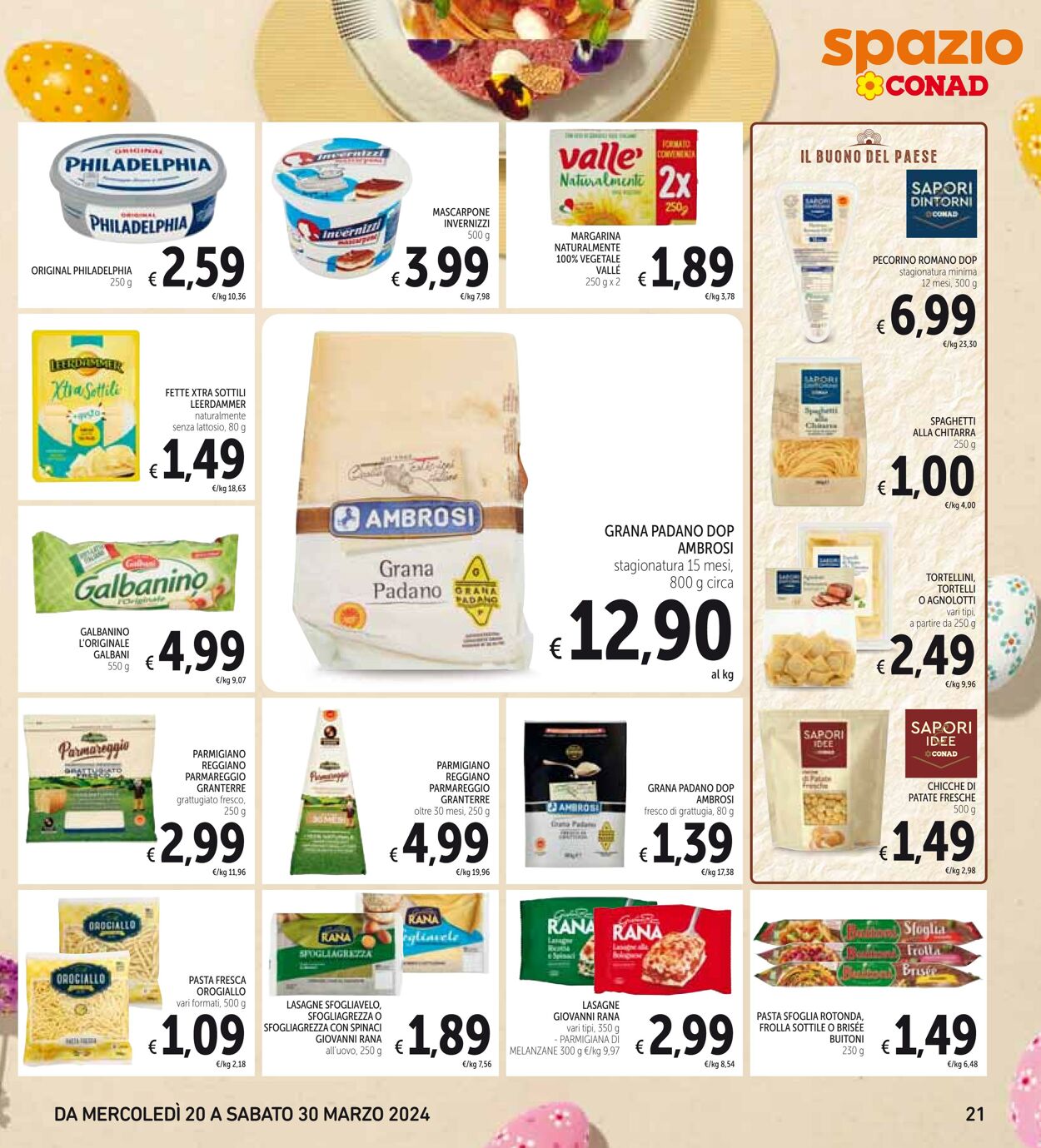 Volantino Conad 20.03.2024 - 30.03.2024