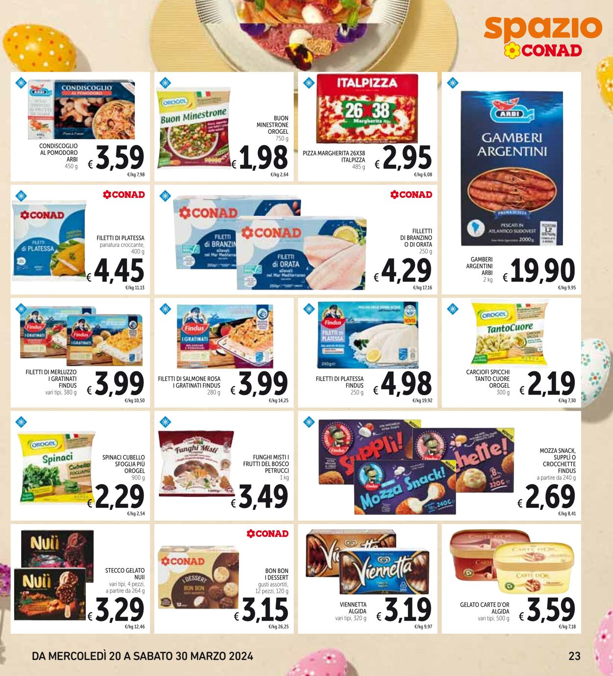 Volantino Conad 20.03.2024 - 30.03.2024