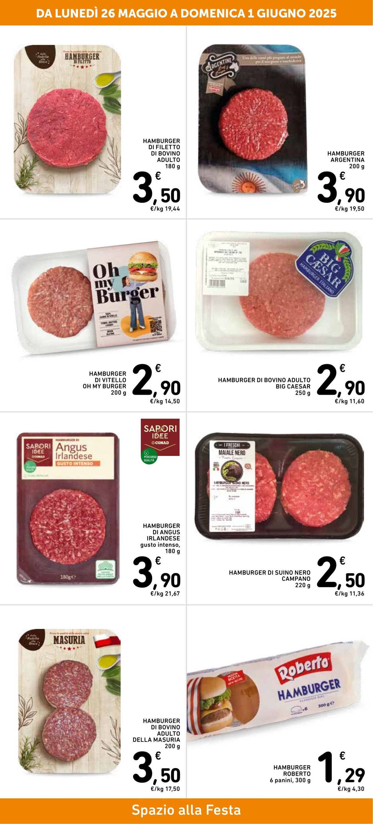 Volantino Conad 01.06.2025 - 01.06.2025