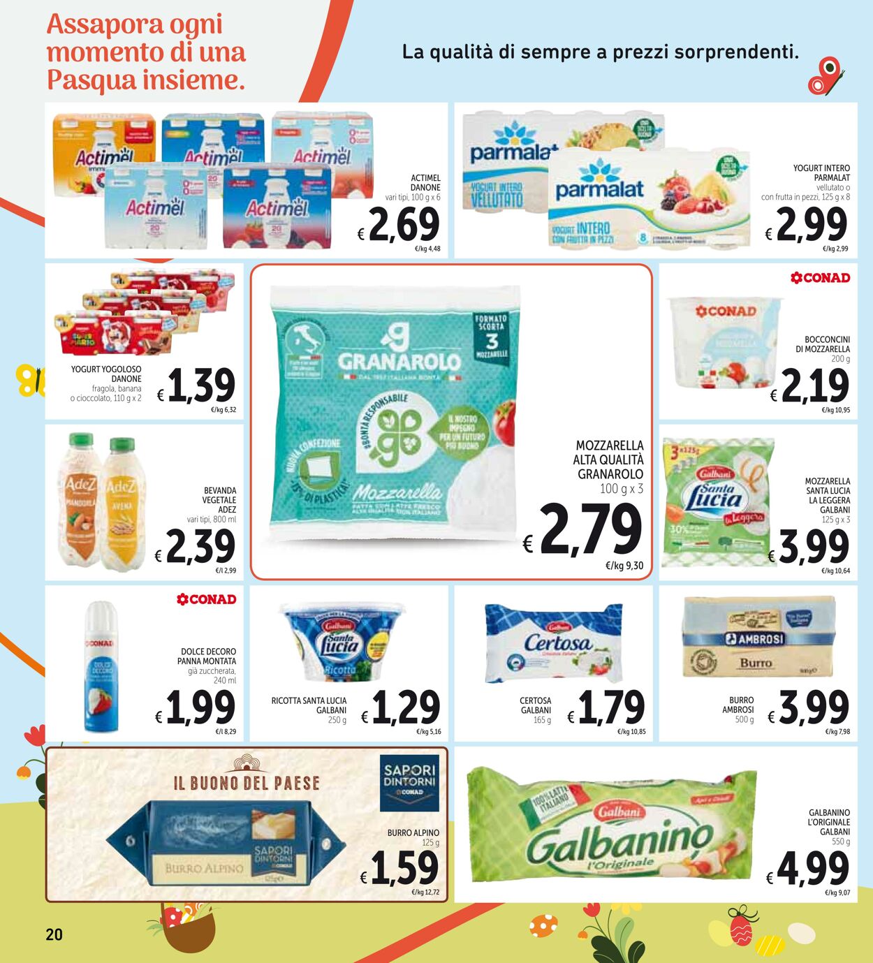 Volantino Conad 29.03.2023 - 08.04.2023