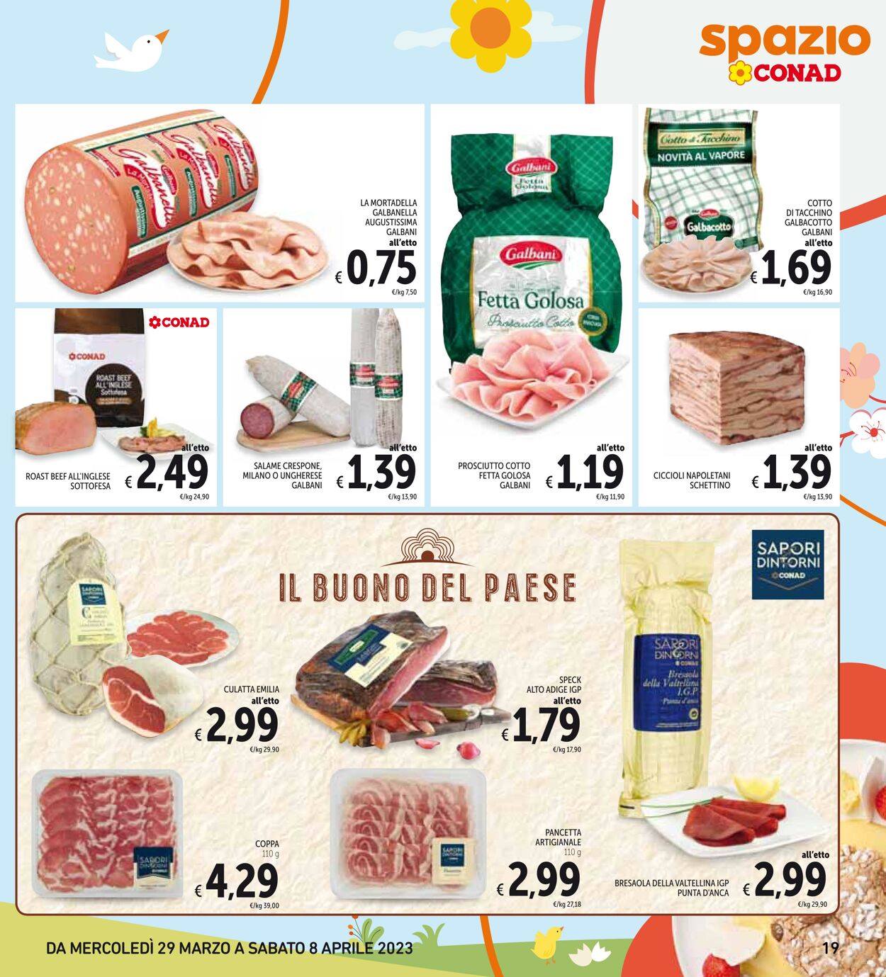 Volantino Conad 29.03.2023 - 08.04.2023