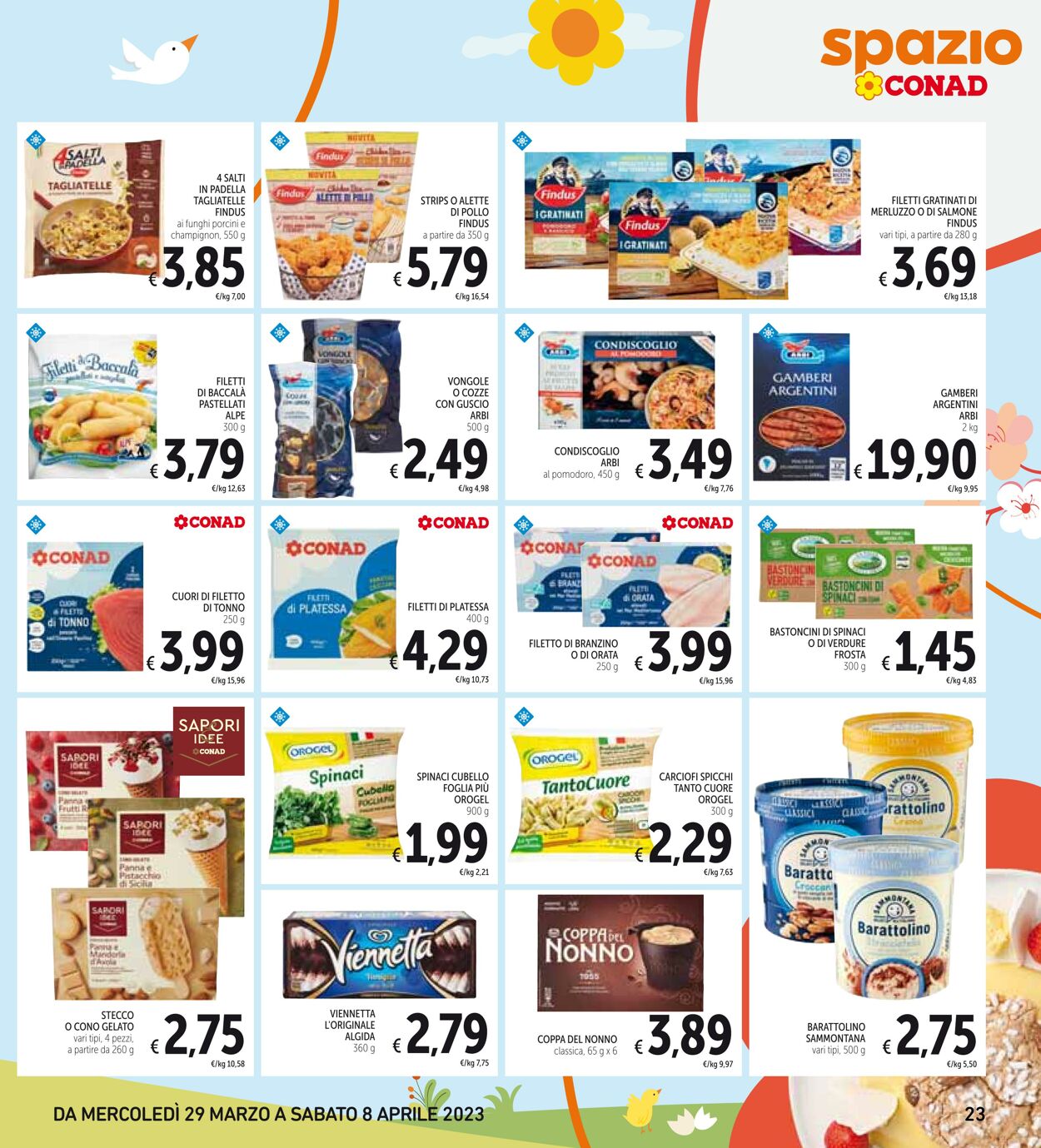 Volantino Conad 29.03.2023 - 08.04.2023