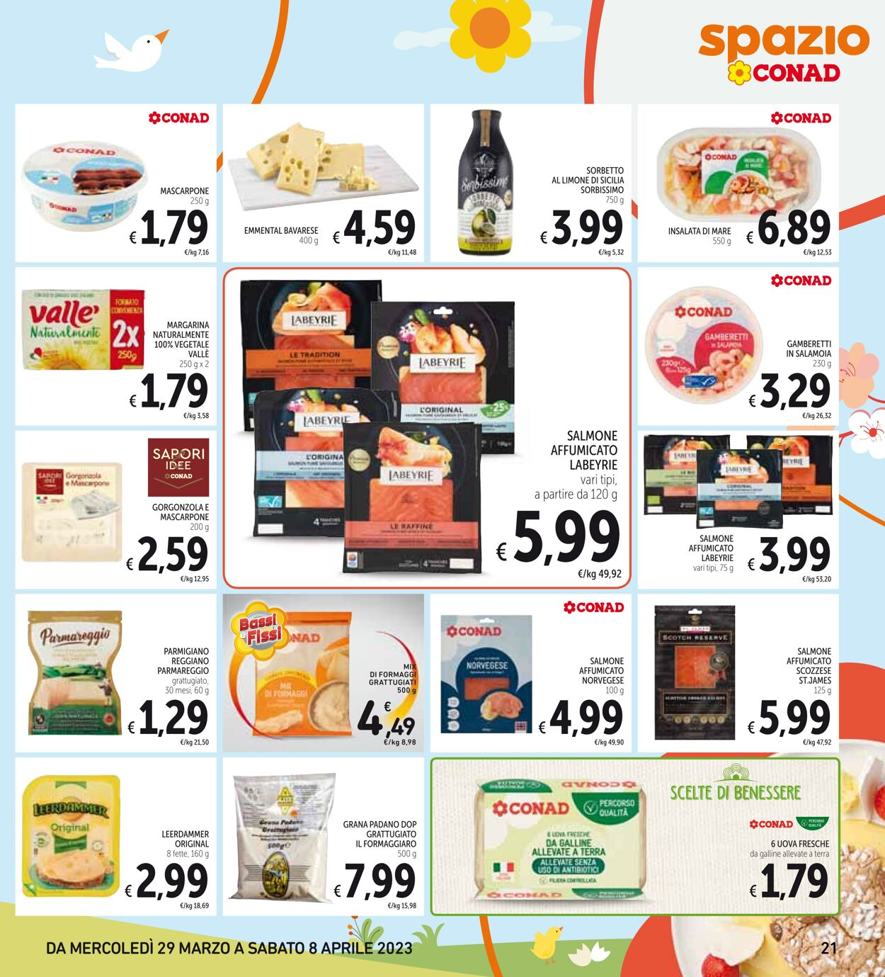 Volantino Conad 29.03.2023 - 08.04.2023