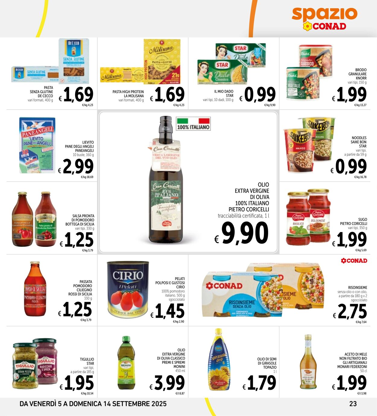 Volantino Conad 09.09.2025 - 09.09.2025