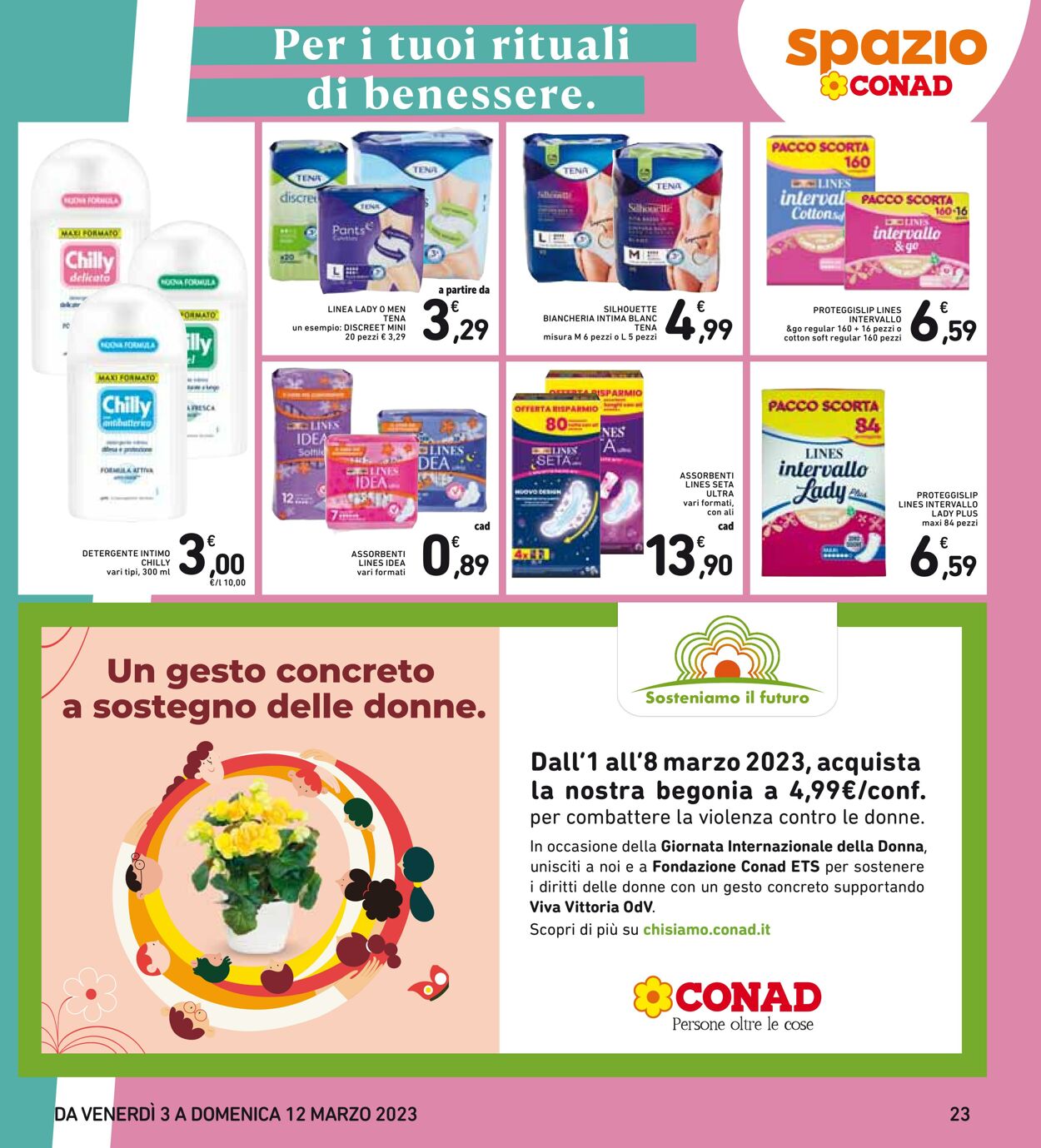 Volantino Conad 03.03.2023 - 12.03.2023